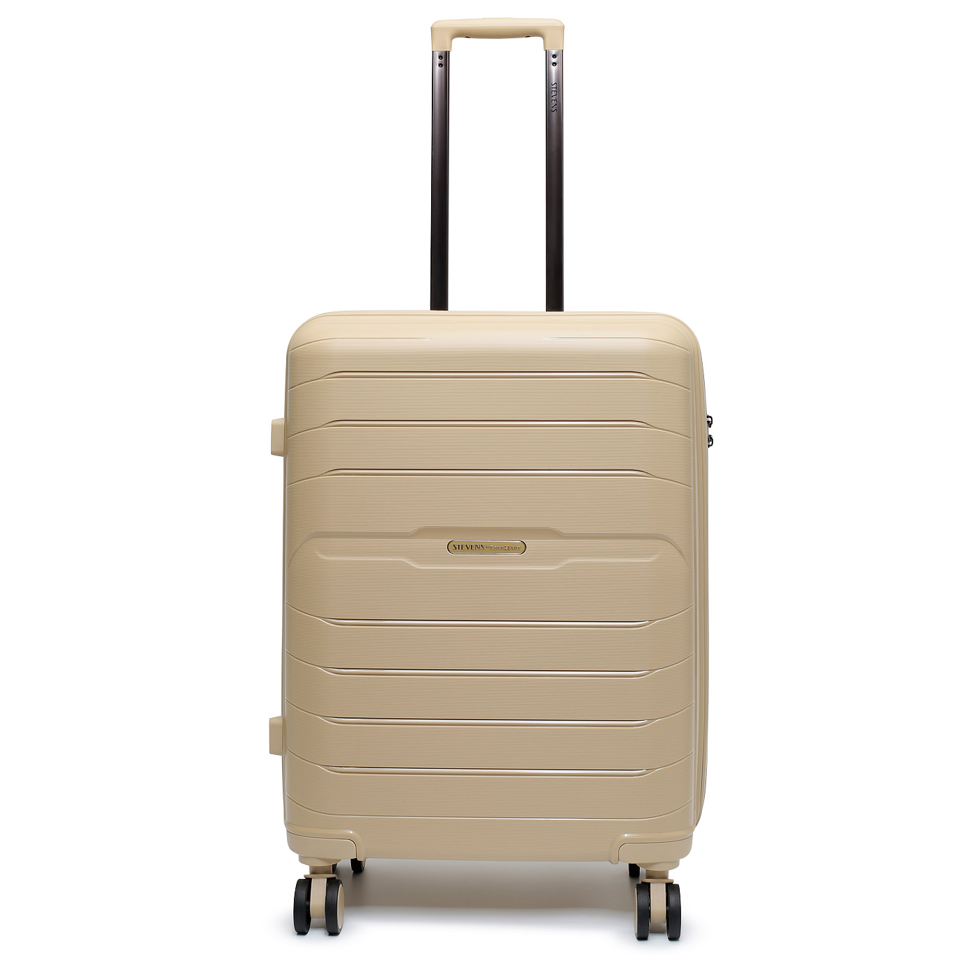 Чемодан средний M из полипропилена Stevens Chrome