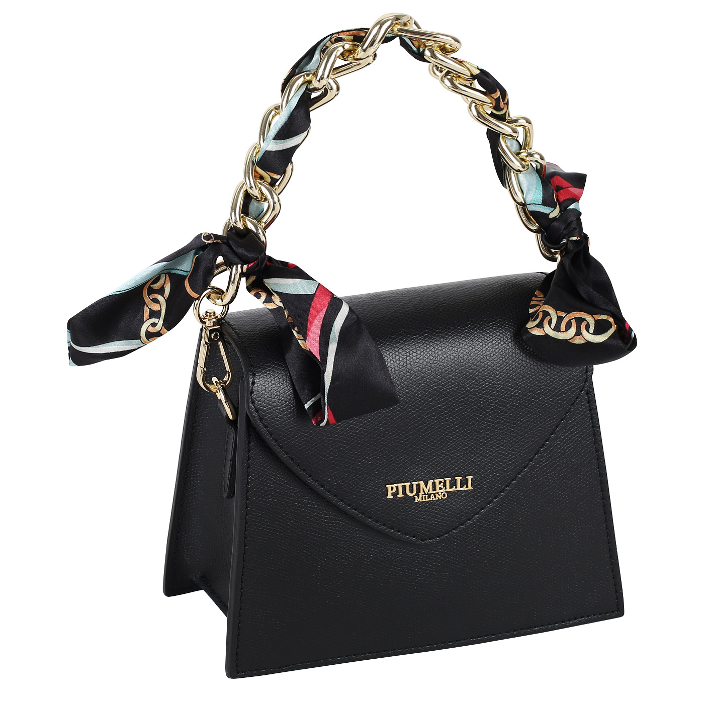 Кожаная сумка с цепочкой Piumelli Titta