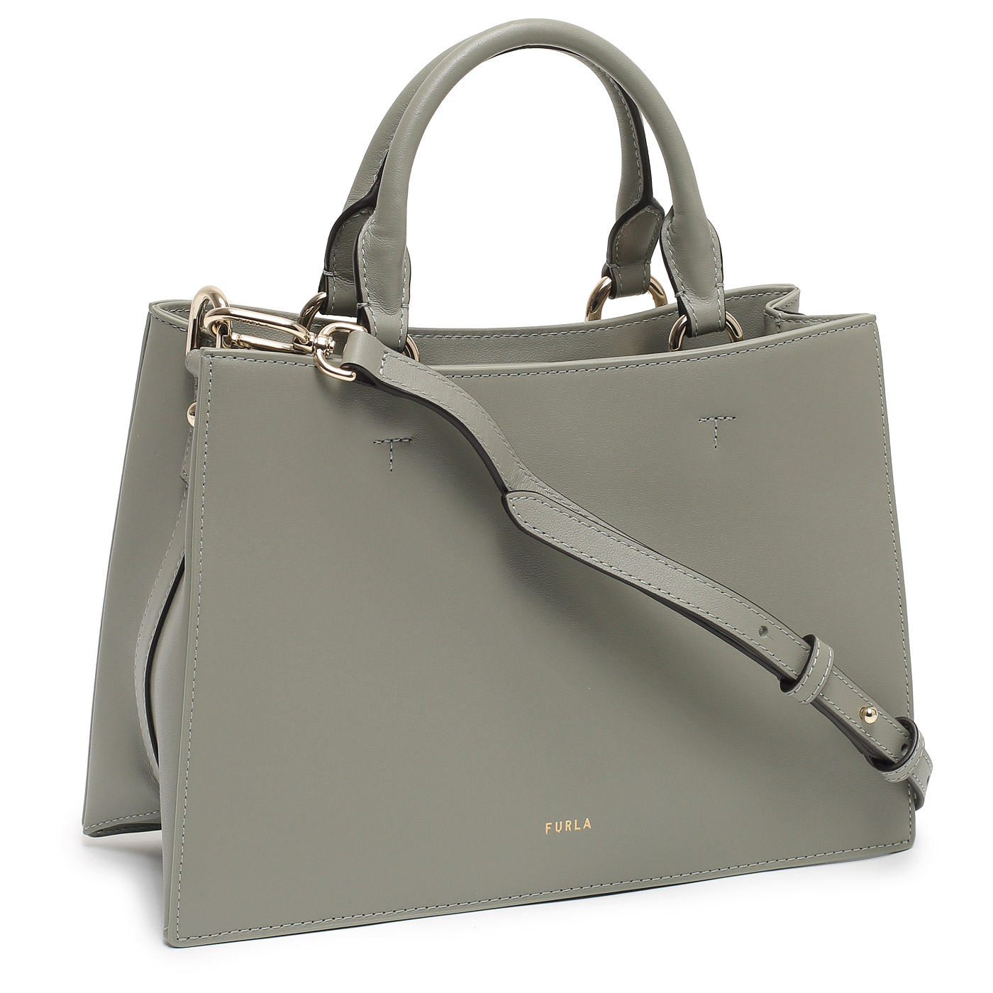 Кожаная сумка Furla Nuvola