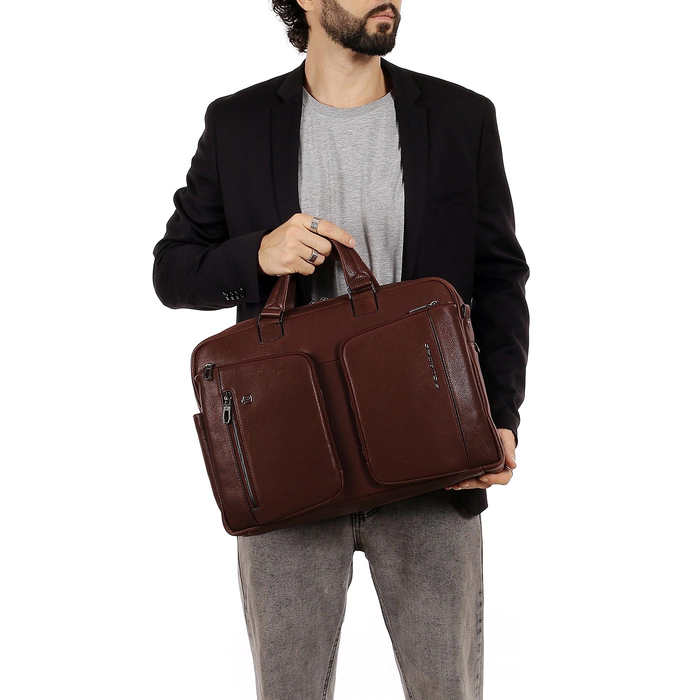 Сумка для ноутбука и документов Piquadro Cronus