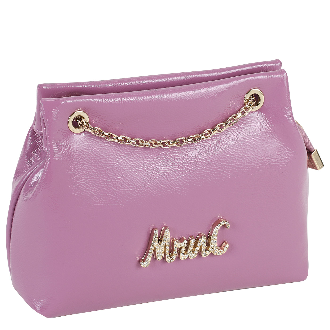 Кожаная сумка с цепочкой Marina Creazioni X1010 STRASS