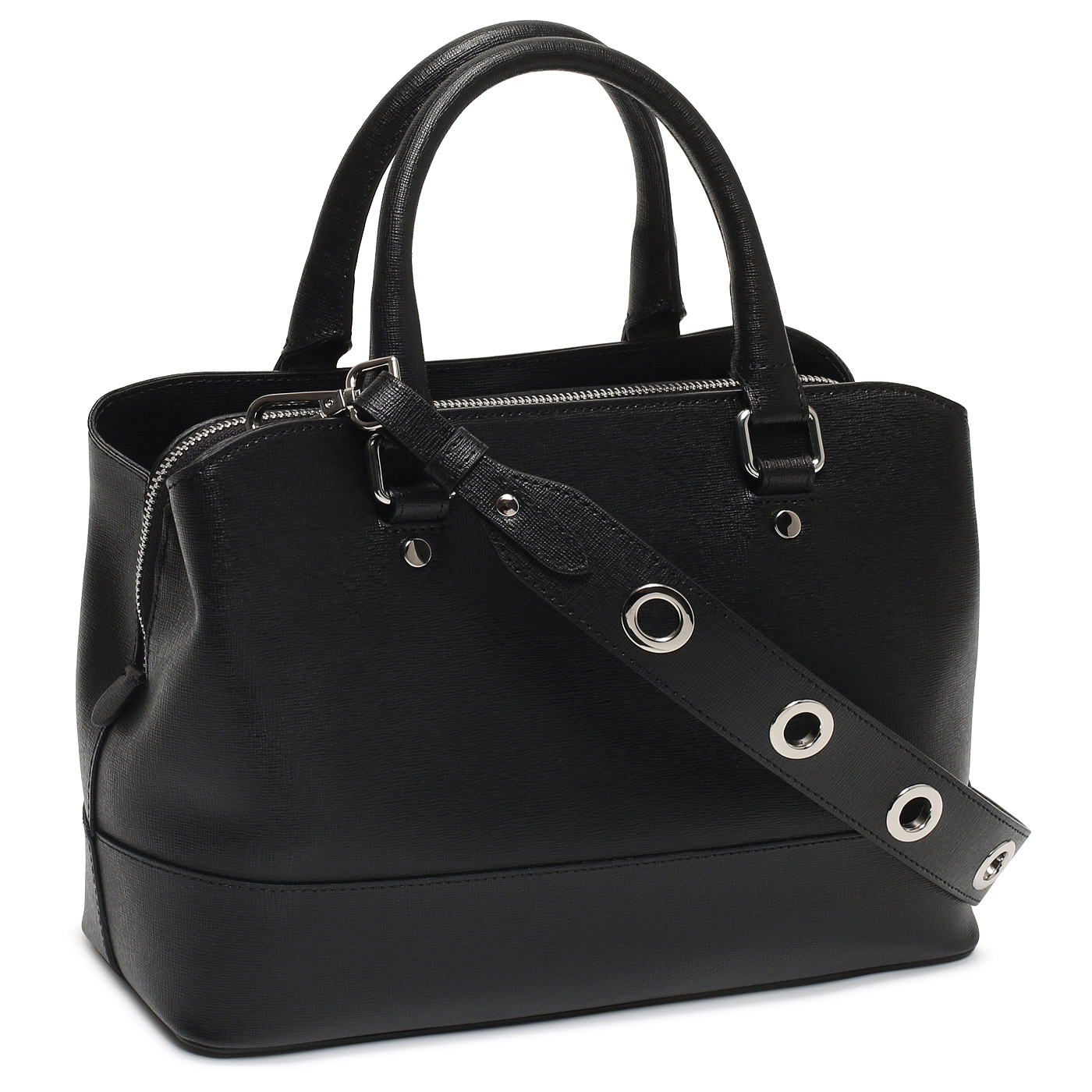 Сумка с тремя отделениями Aurelli Saffiano