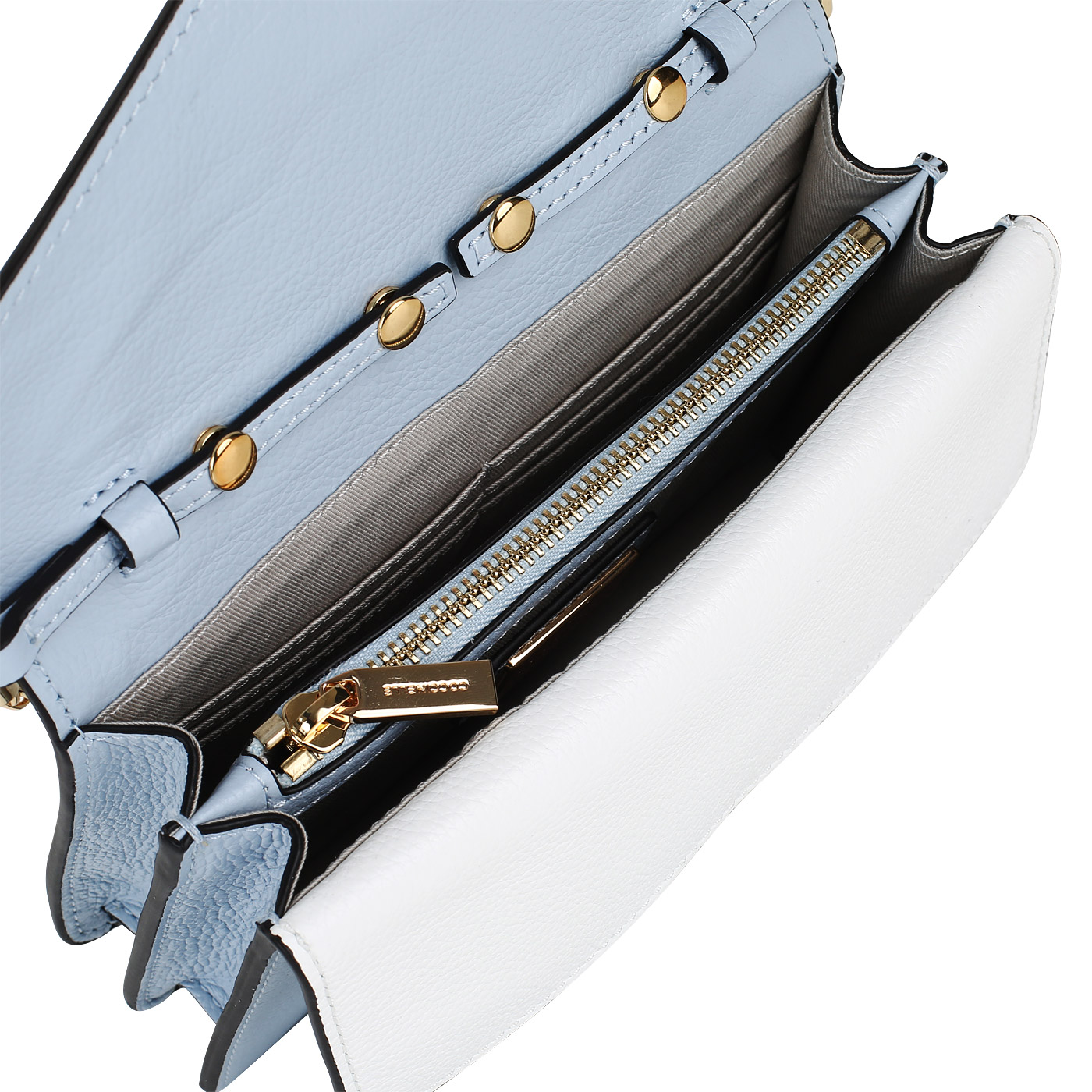 Женская кожаная сумочка со съемной цепочкой Coccinelle Ambrine soft