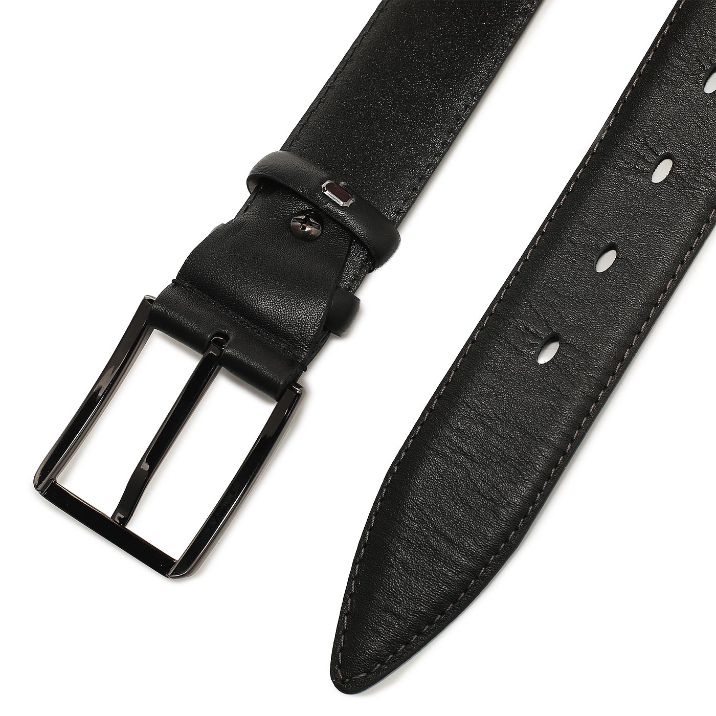 Ремень из гладкой кожи Stevens 