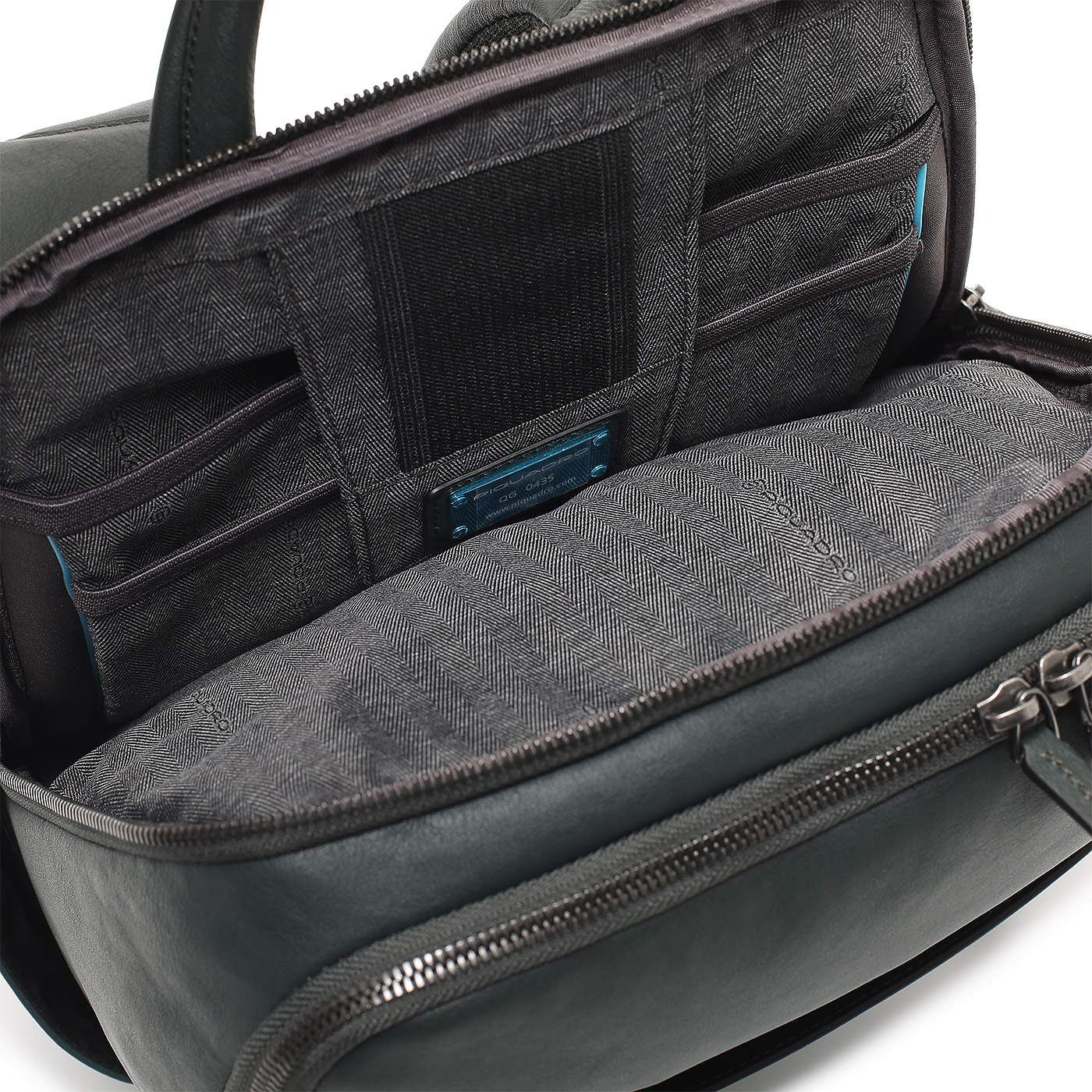 Кожаный рюкзак Piquadro Black square