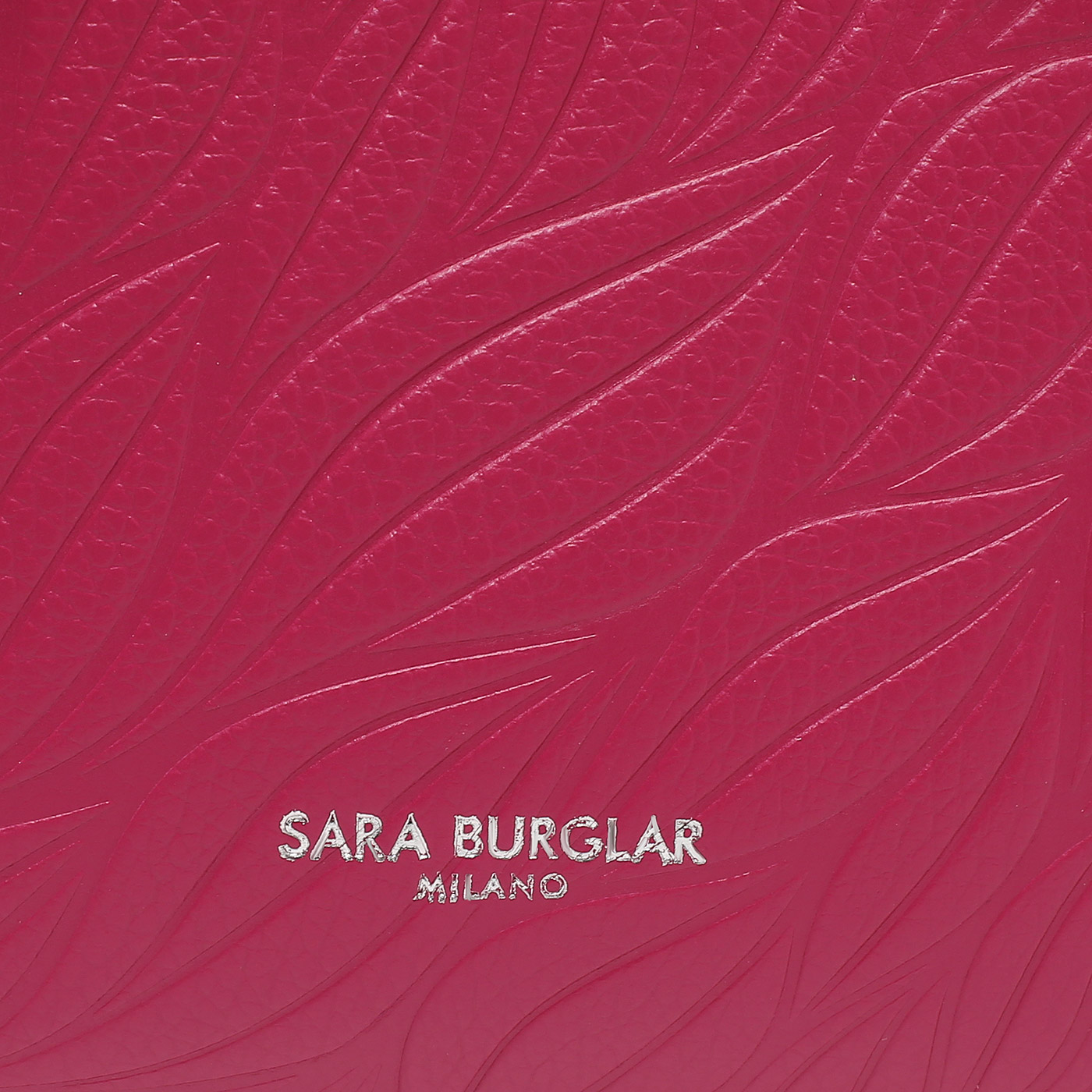 Кожаная сумка Sara Burglar Emma leaf