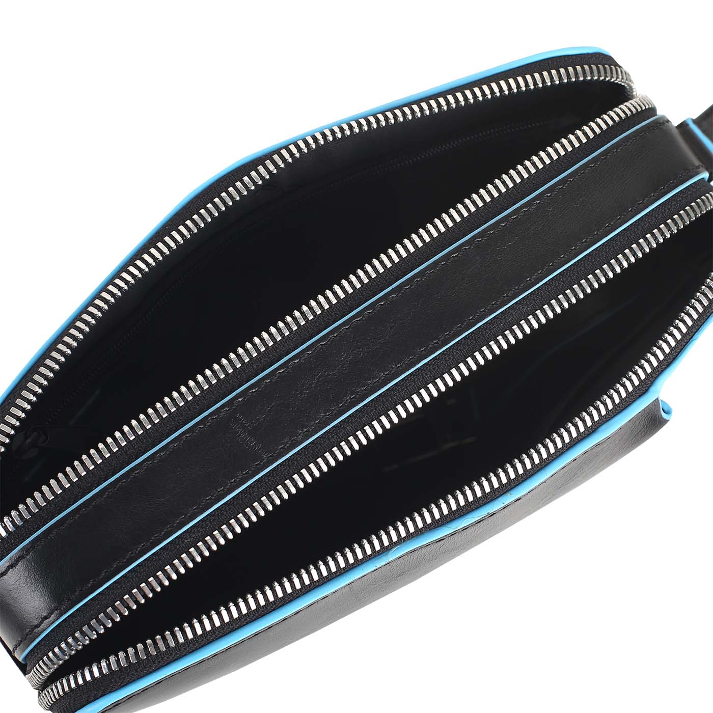 Кожаная барсетка Piquadro Blue square