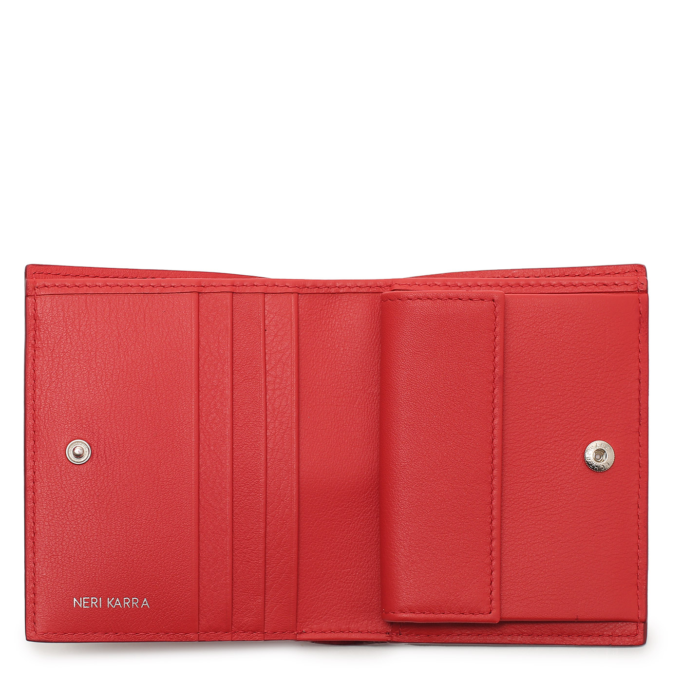 Портмоне складное на кнопке Neri Karra 