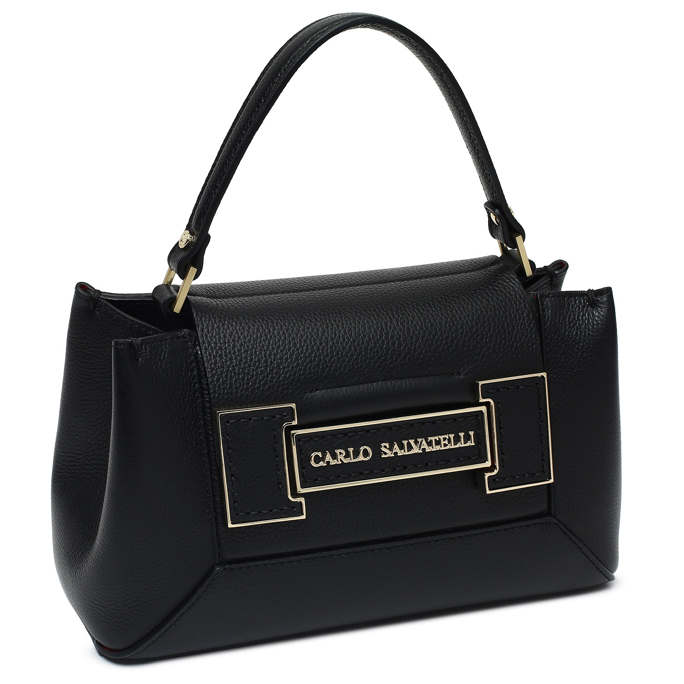 Кожаная сумка Carlo Salvatelli Marta gemma