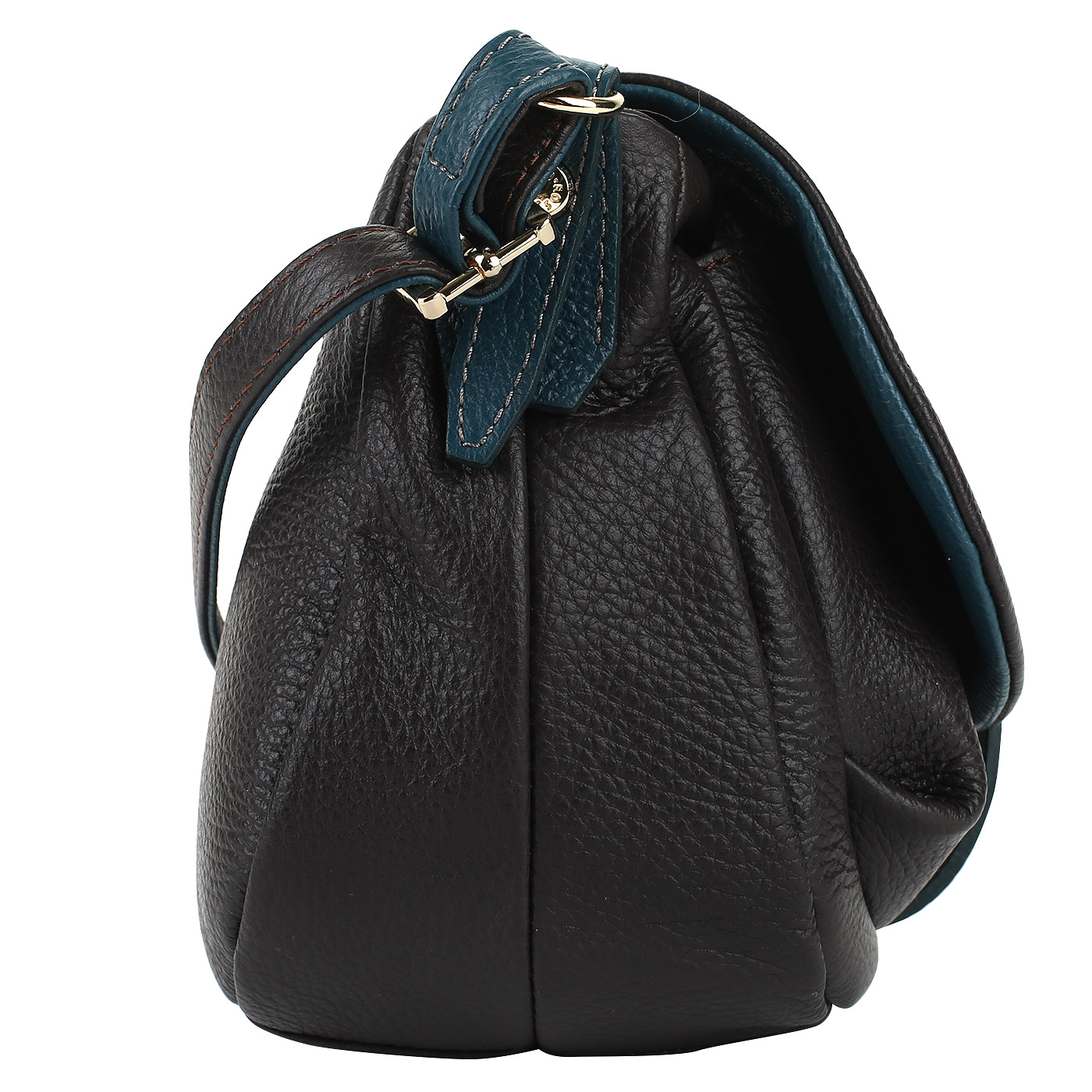 Кожаная сумочка-седло Bruno Rossi 