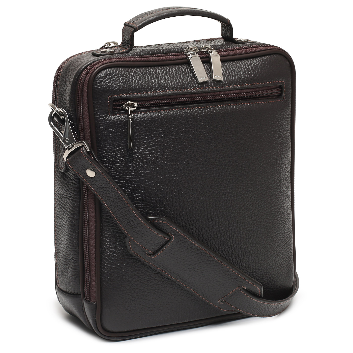 Кожаная сумка с плечевым ремешком Stevens 