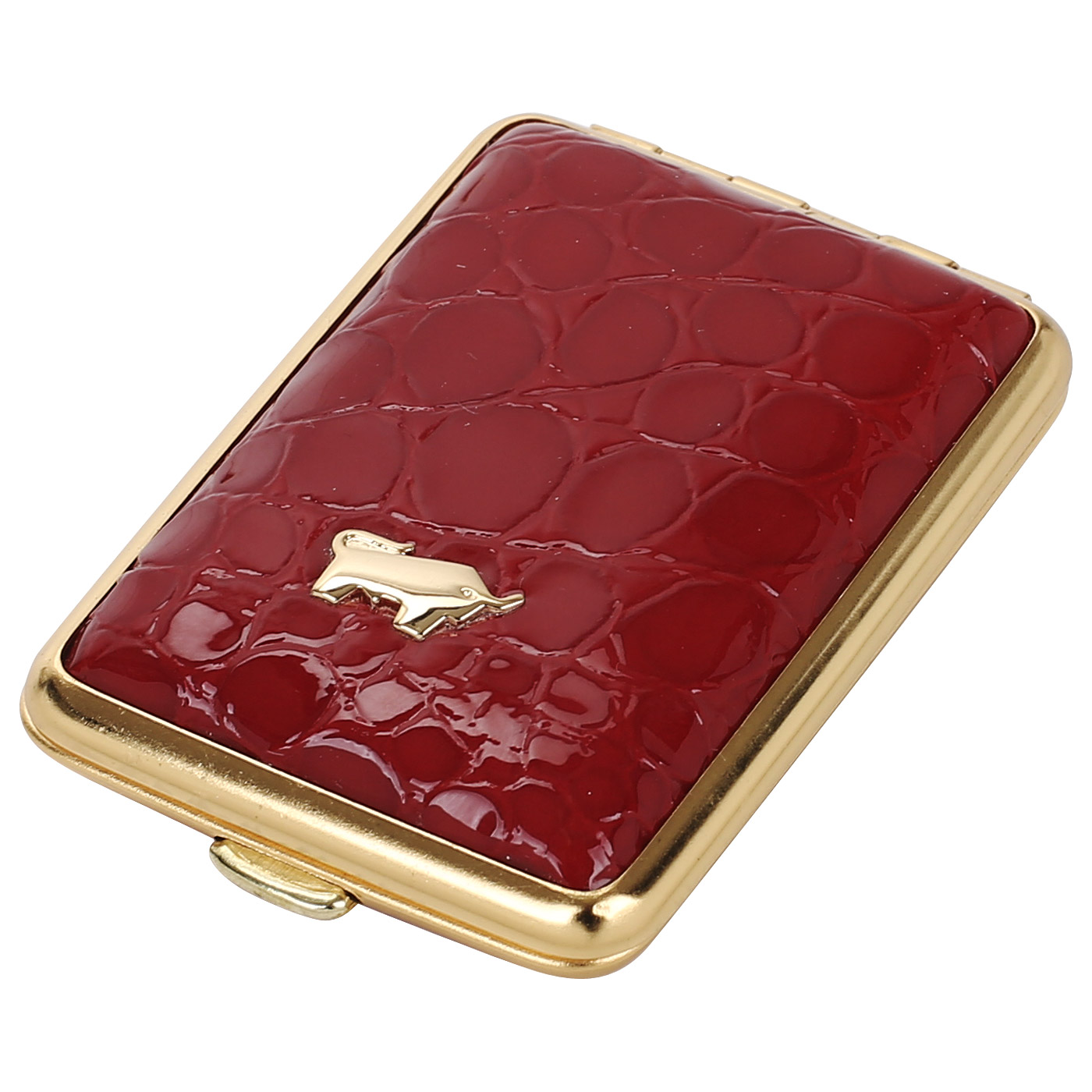 Таблетница из крокодиловой кожи Braun Buffel Glanzcroko