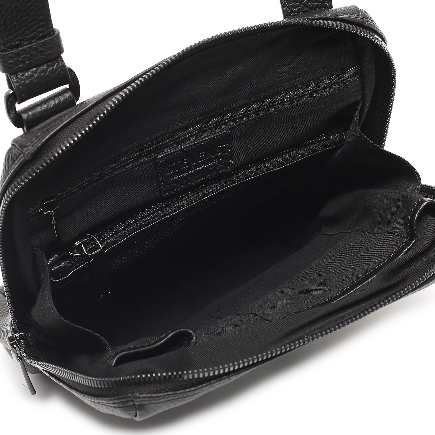 Мужская кожаная сумка через плечо Stevens 