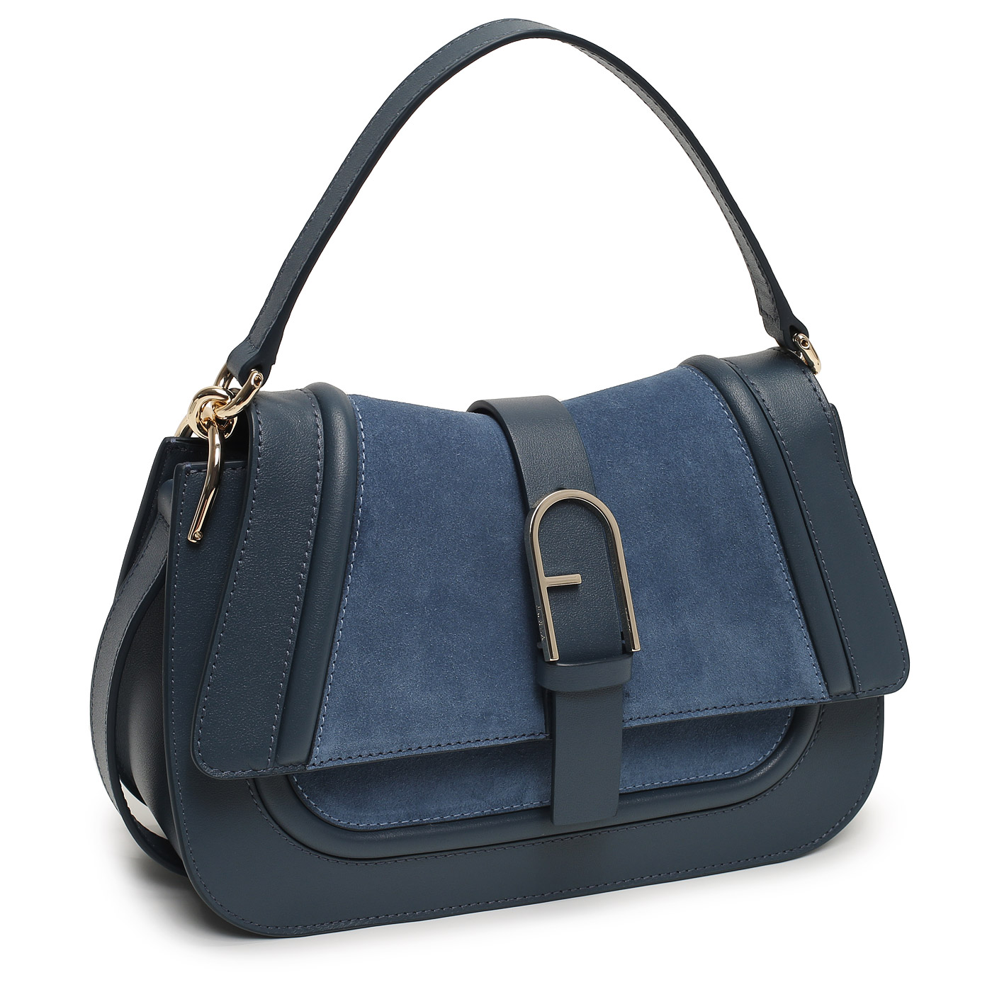 Кожаная сумка Furla Flow