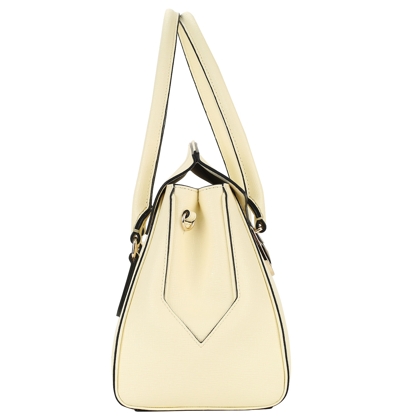 Сафьяновая женская сумка с длинными ручками Cromia Mina