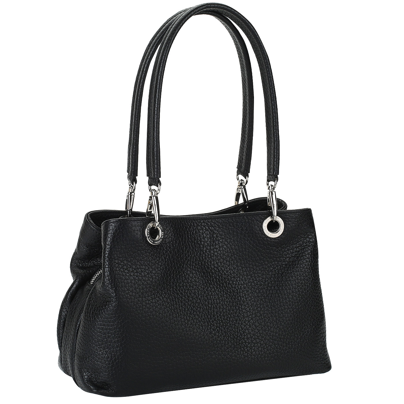 Мягкая кожаная сумка с тремя отделами Sara Burglar Ariel Qerida