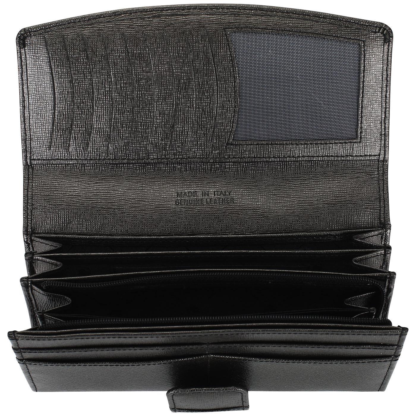 Кожаный кошелек с кармашком для монет Chatte Elsa