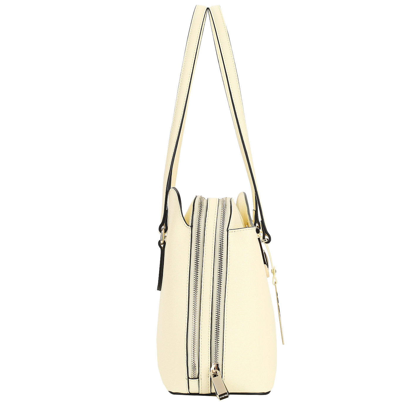 Женская сафьяновая сумка с длинными ручками Cromia Mina