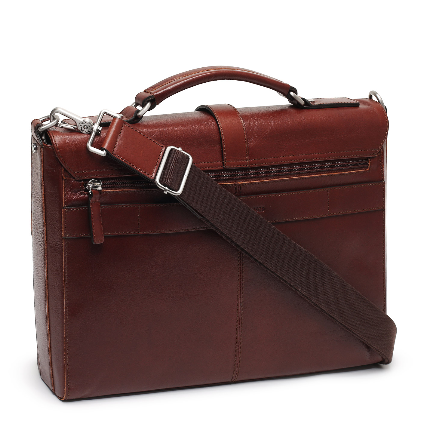 Мужской вместительный портфель из натуральной кожи Picard Buddy
