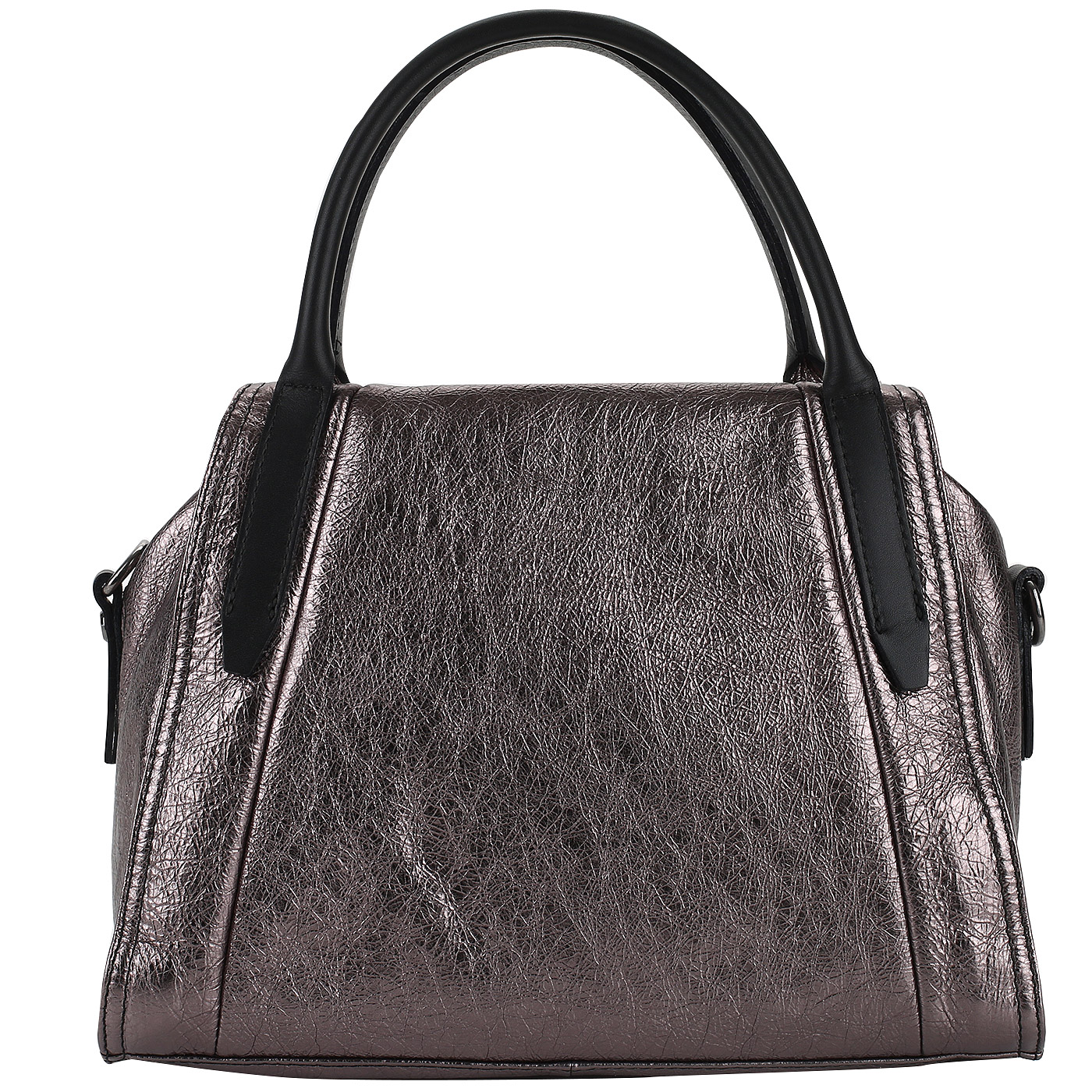 Bruno Rossi Сумка из ламинированной кожи