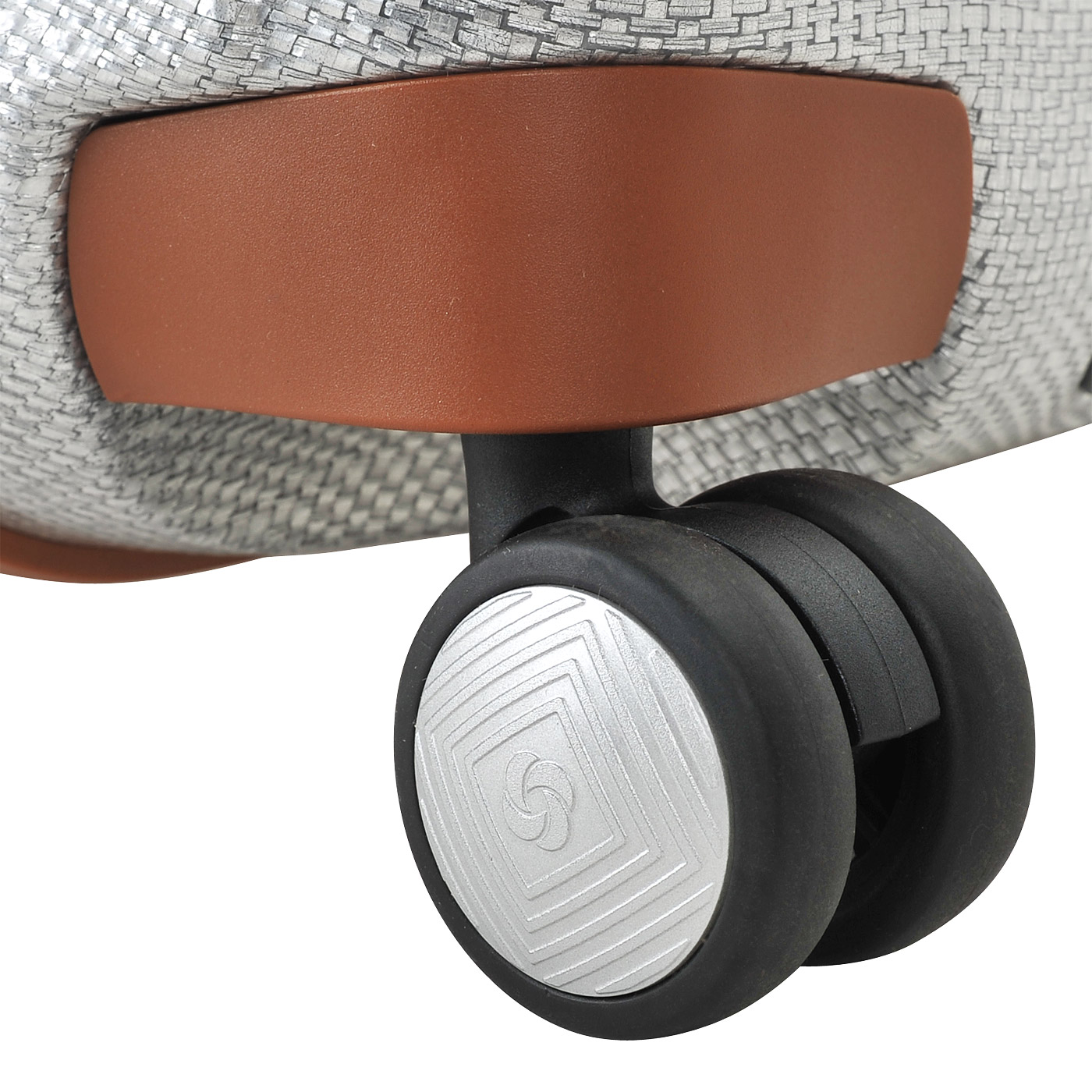 Чемодан маленький S из материала Curv с кодовым замком Samsonite Lite-Cube Dlx