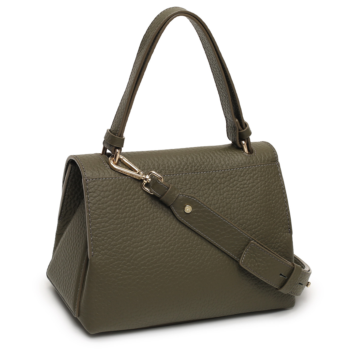 Кожаная сумка Carlo Salvatelli Double