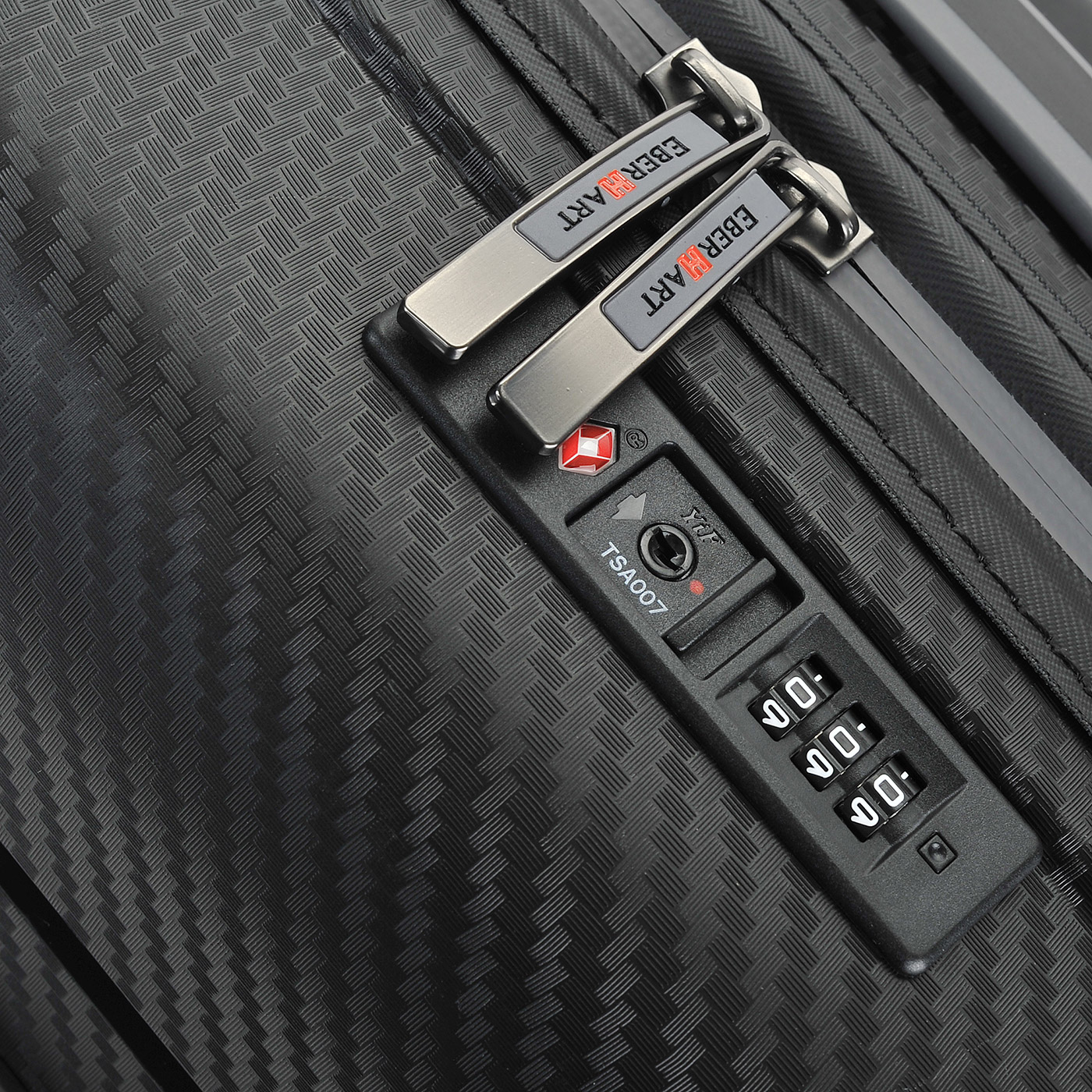 Чемодан для ручной клади из полипропилена с кодовым замком Eberhart Vortex