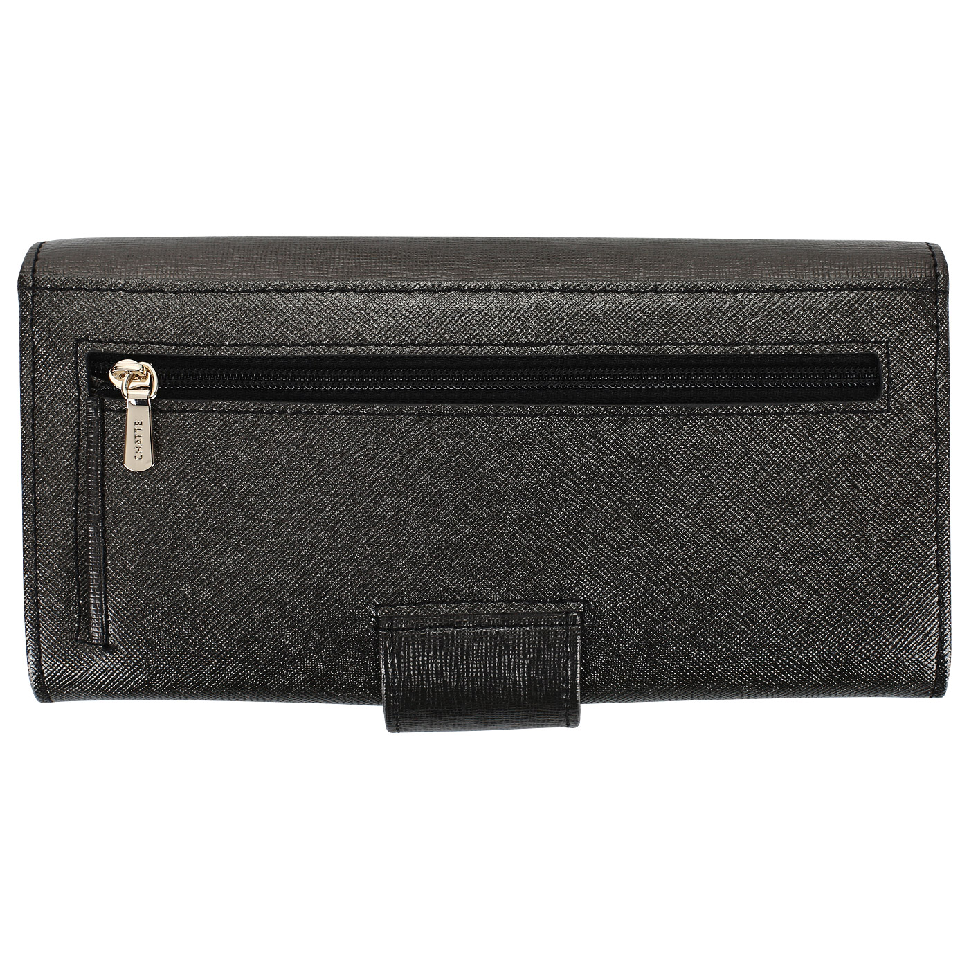 Кожаный кошелек с кармашком для монет Chatte Elsa