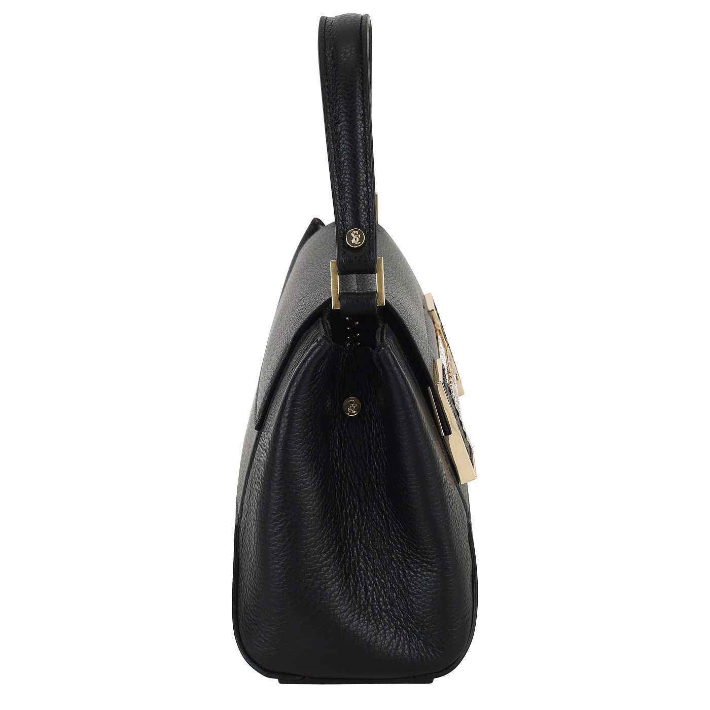 Кожаная сумка Carlo Salvatelli Diamante gemma