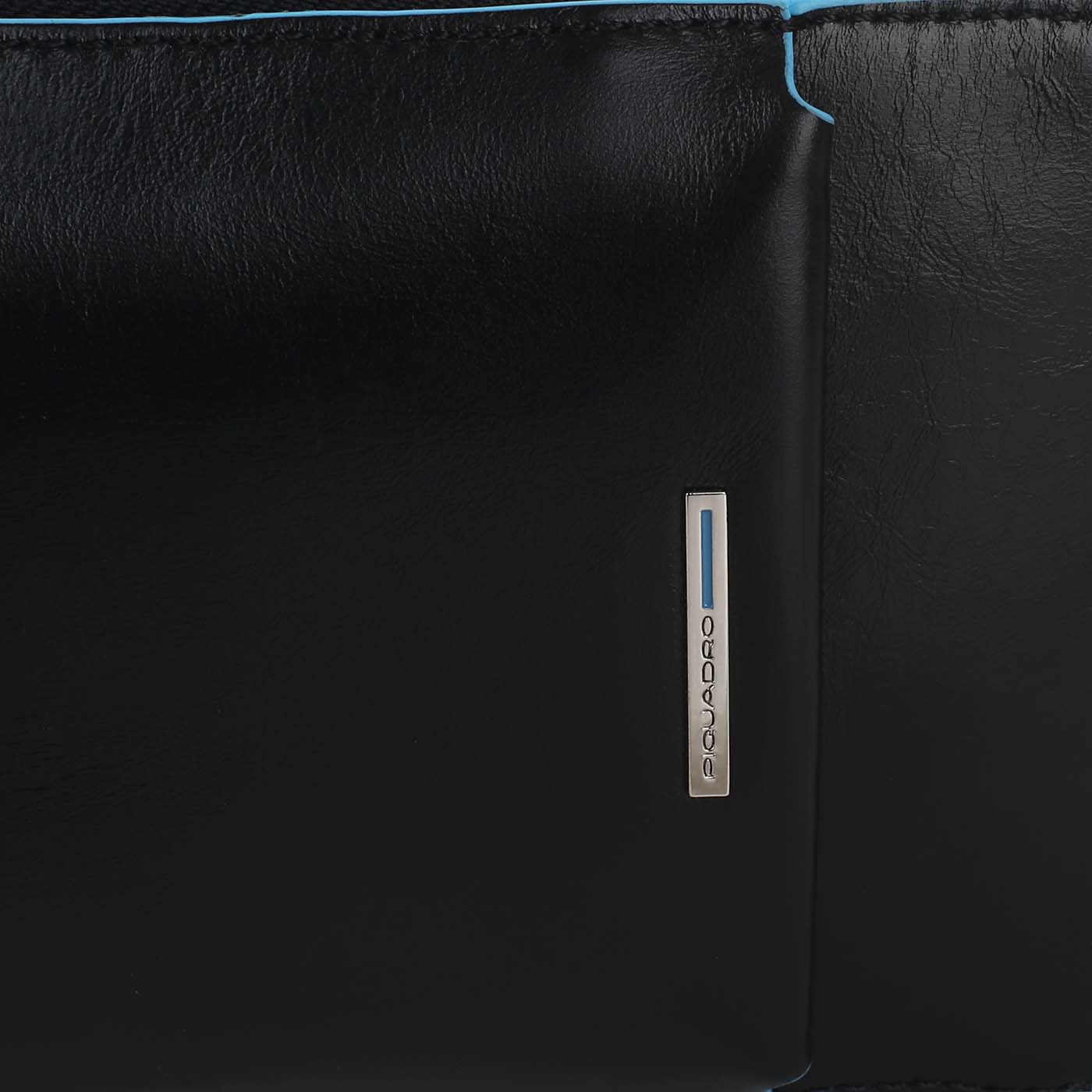 Кожаная барсетка Piquadro Blue square