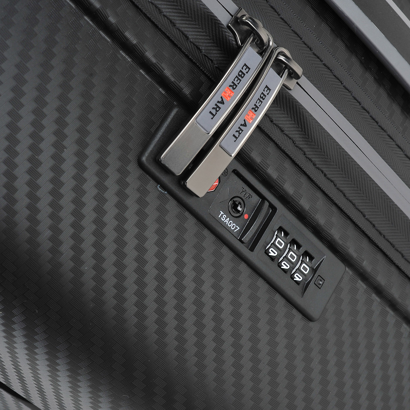 Чемодан средний M из полипропилена с кодовым замком Eberhart Vortex