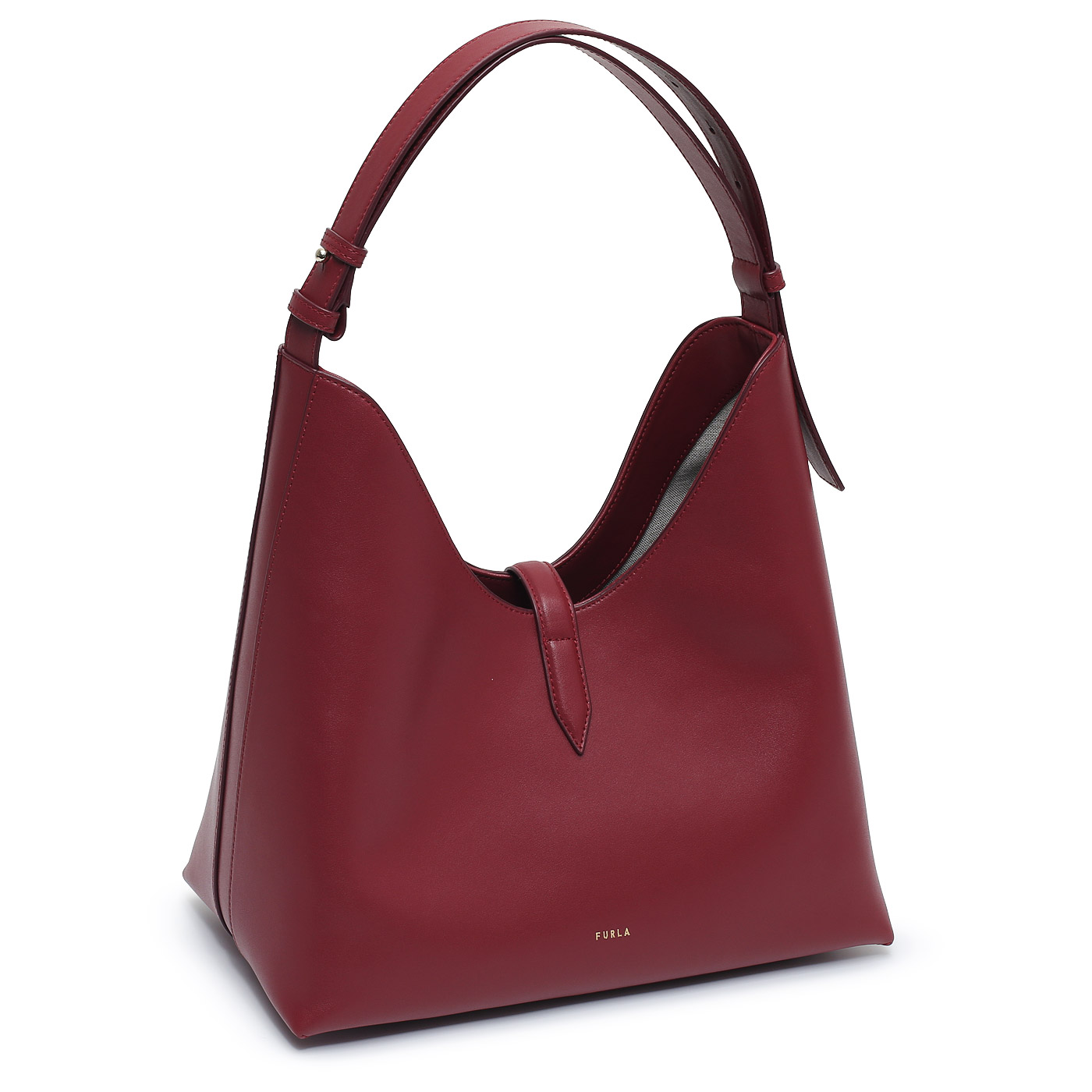 Кожаная сумка Furla Goccia