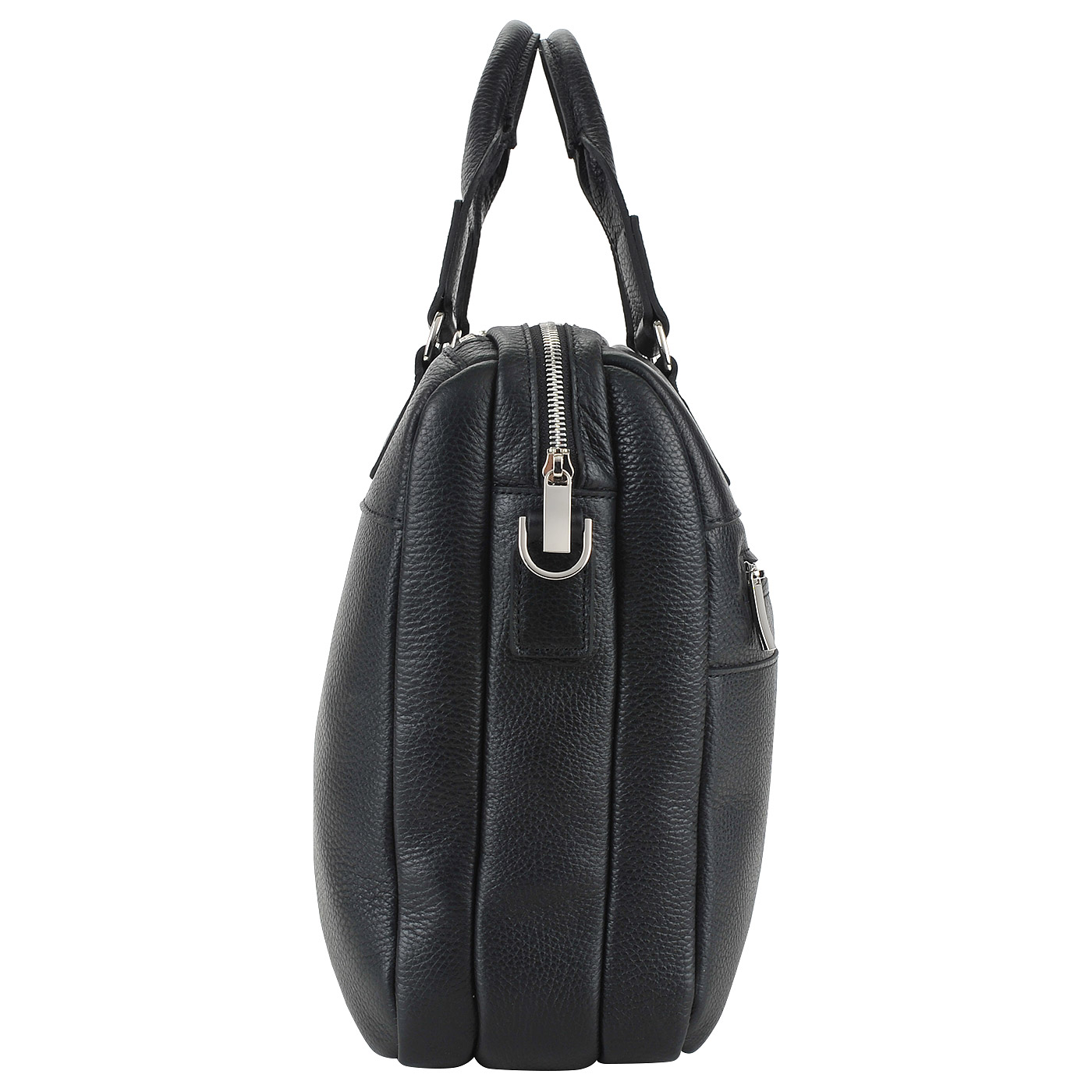 Вместительная мужская деловая сумка из натуральной кожи Stevens 