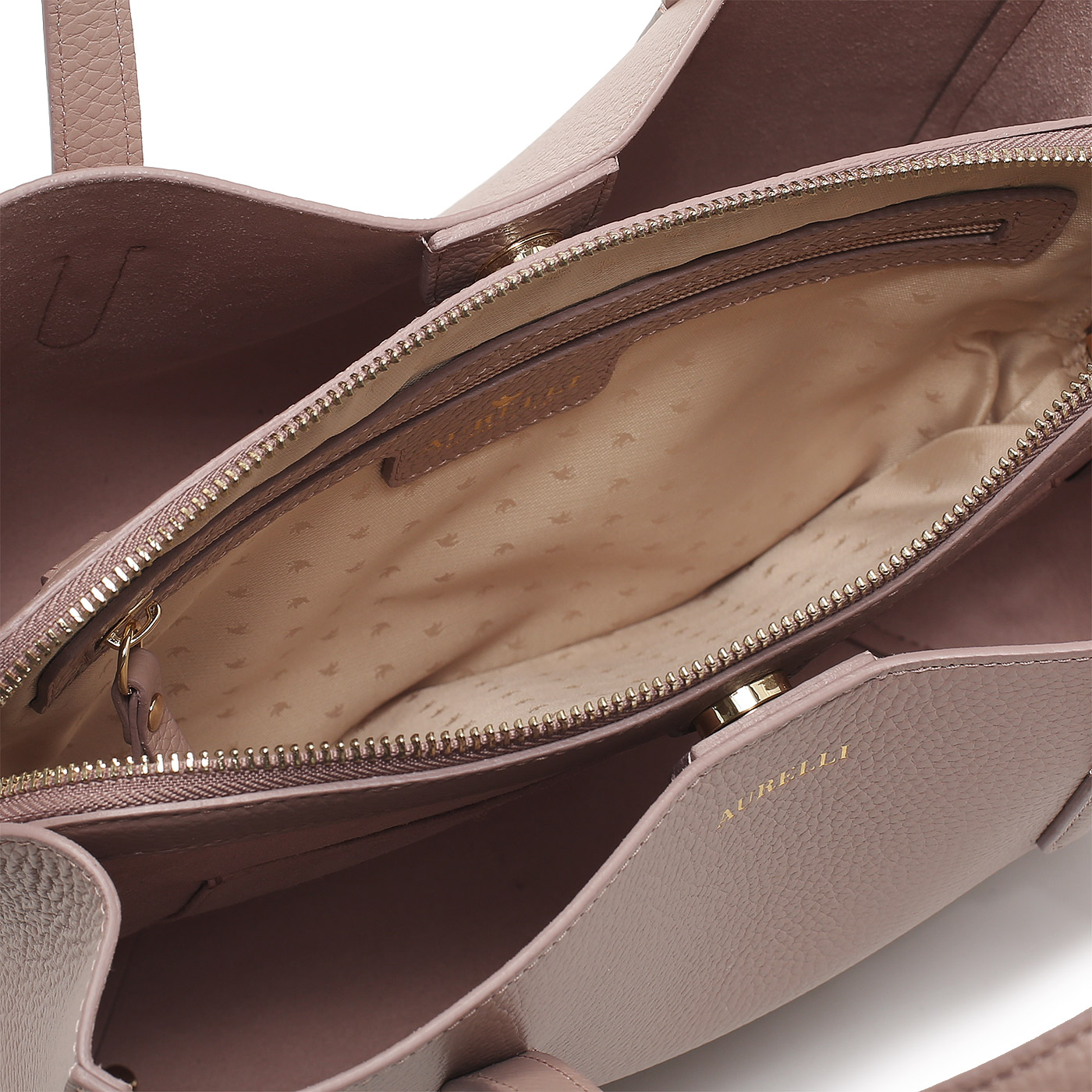 Кожаная сумка Aurelli Soft