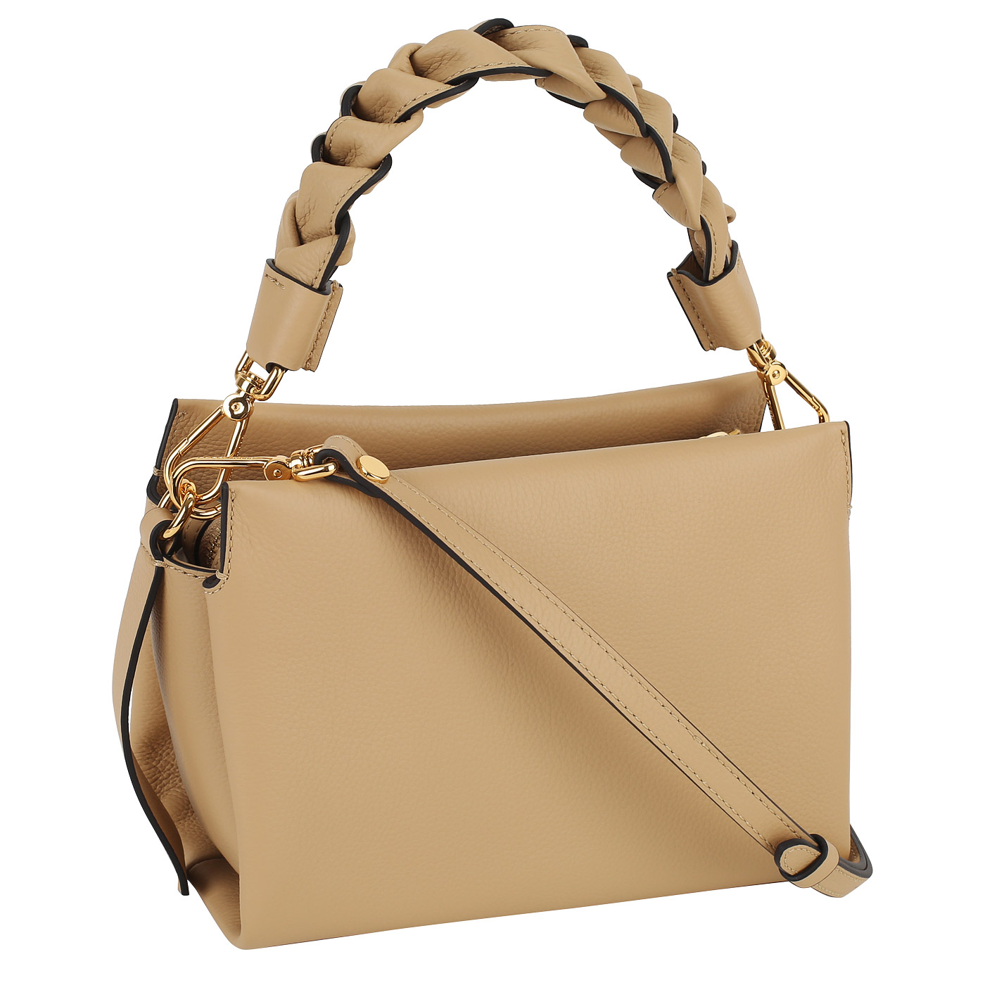 Кожаная сумка Coccinelle Boheme Grana Double