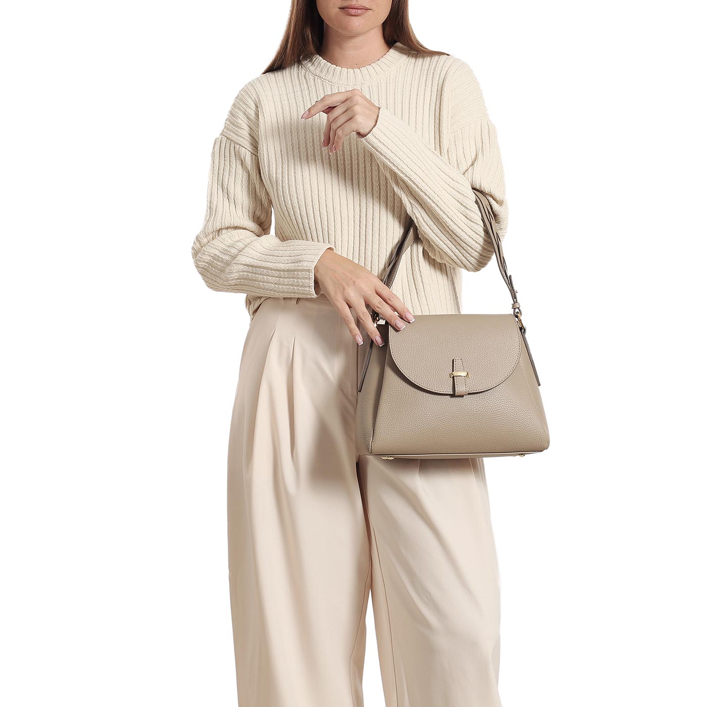 Кожаная сумка Chatte Marseille