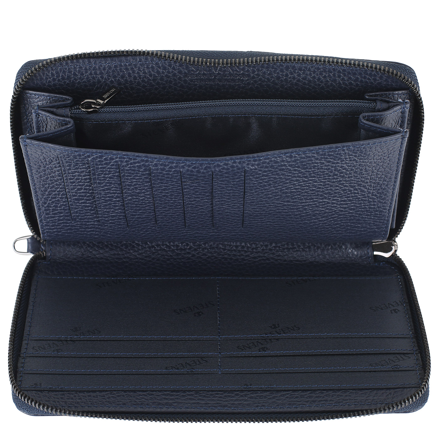 Кожаное портмоне с ремешком на запястье Stevens 