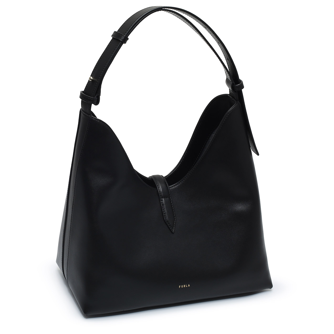 Кожаная сумка Furla Goccia