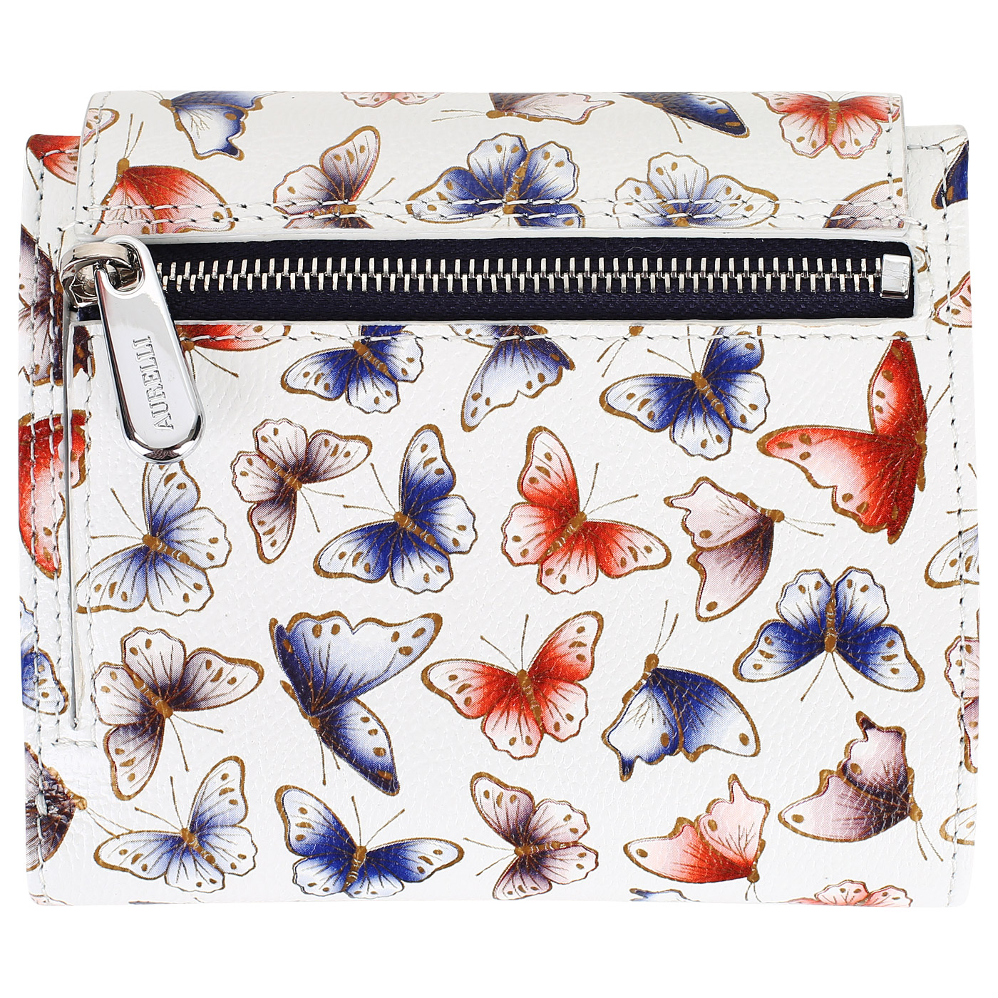 Компактный кошелек на кнопке Aurelli Alma fantasia