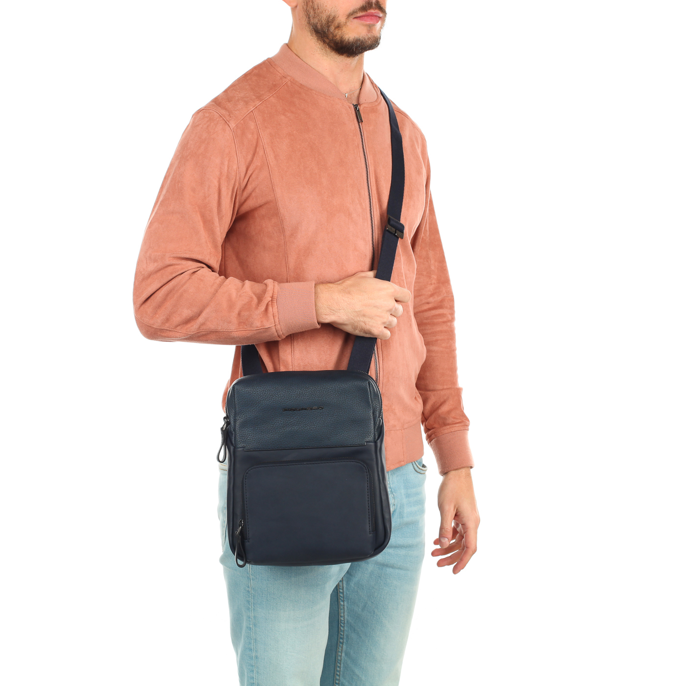 Кожаная сумка-планшет Piquadro Line