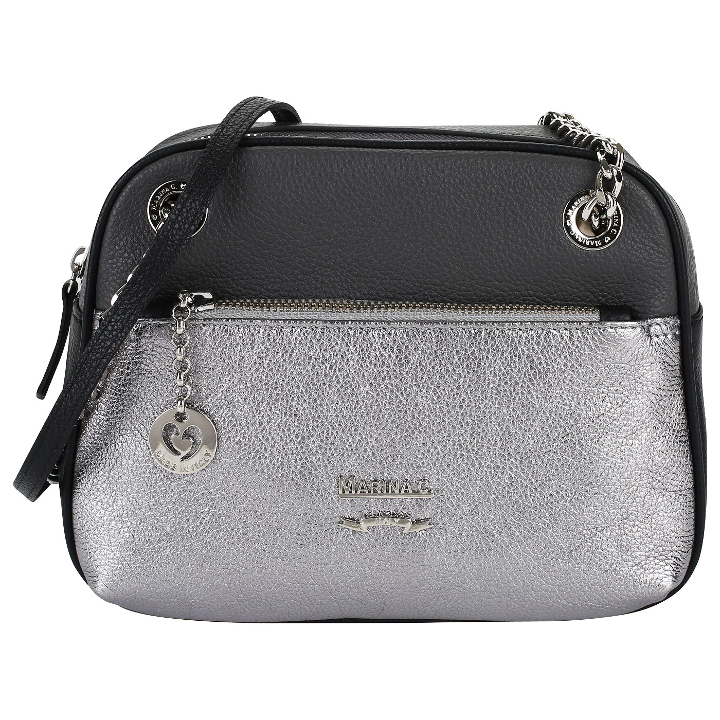 Marina Creazioni Компактная сумочка на молнии