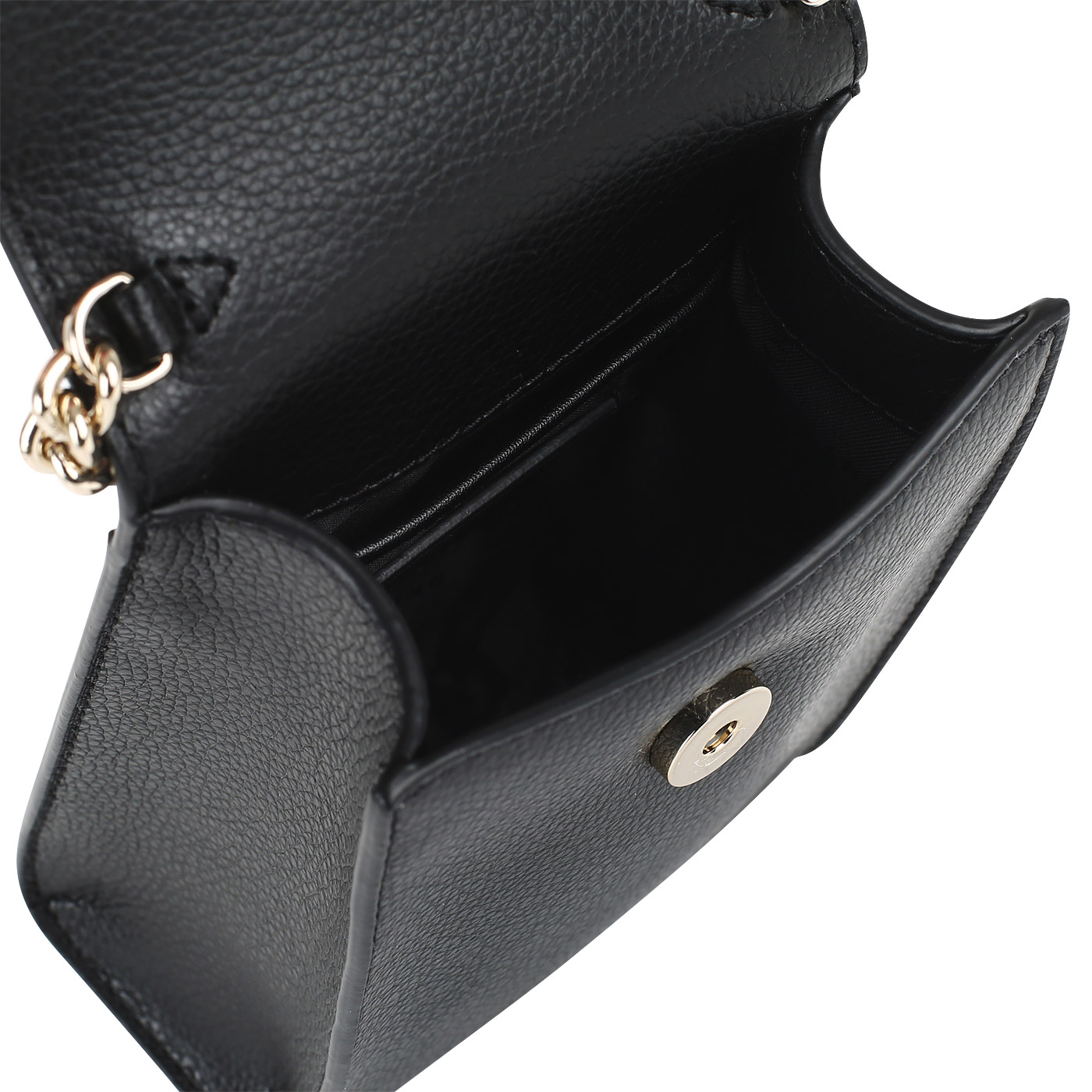 Миниатюрная кожаная сумка DKNY Von