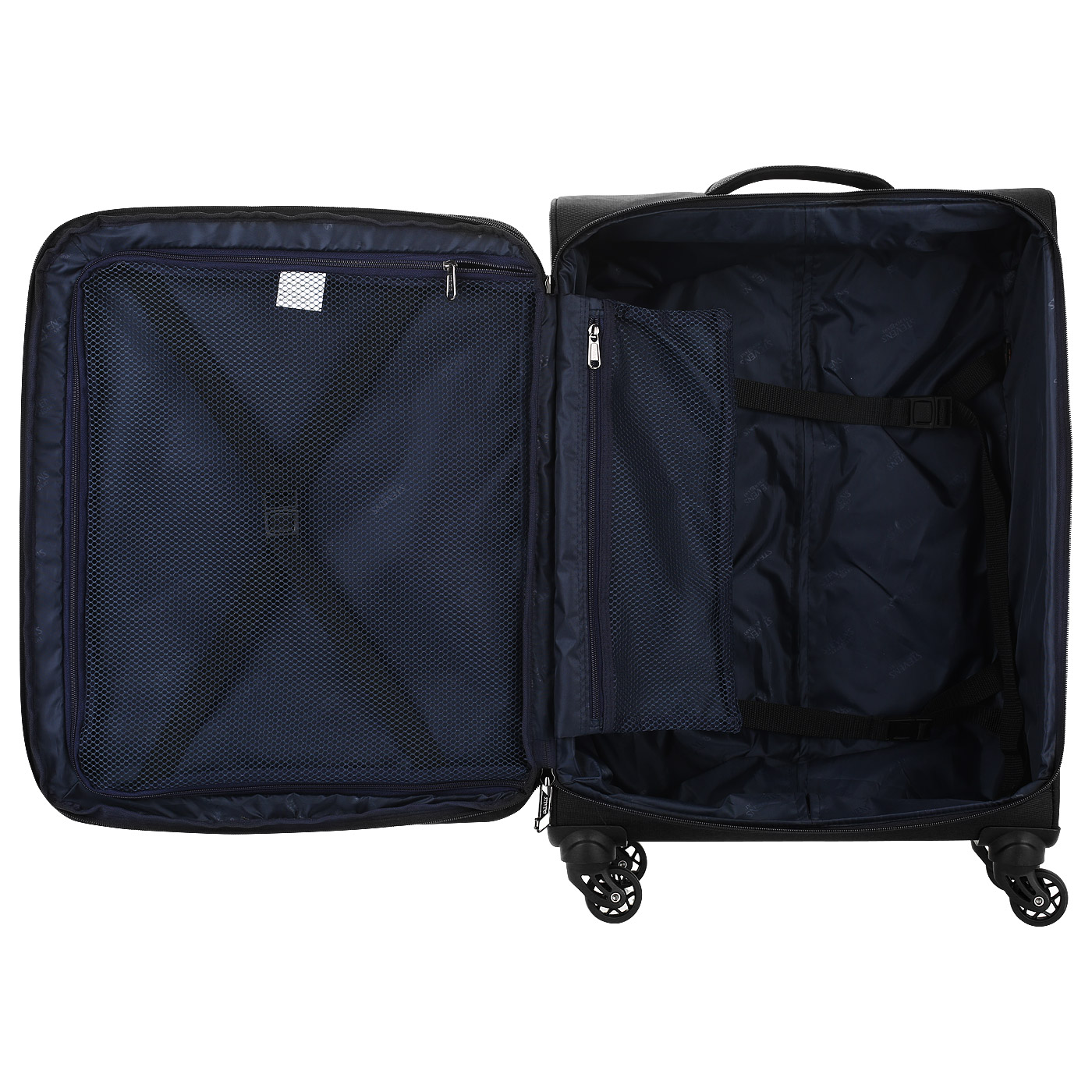 Чемодан средний M тканевый с кодовым замком Stevens Urban