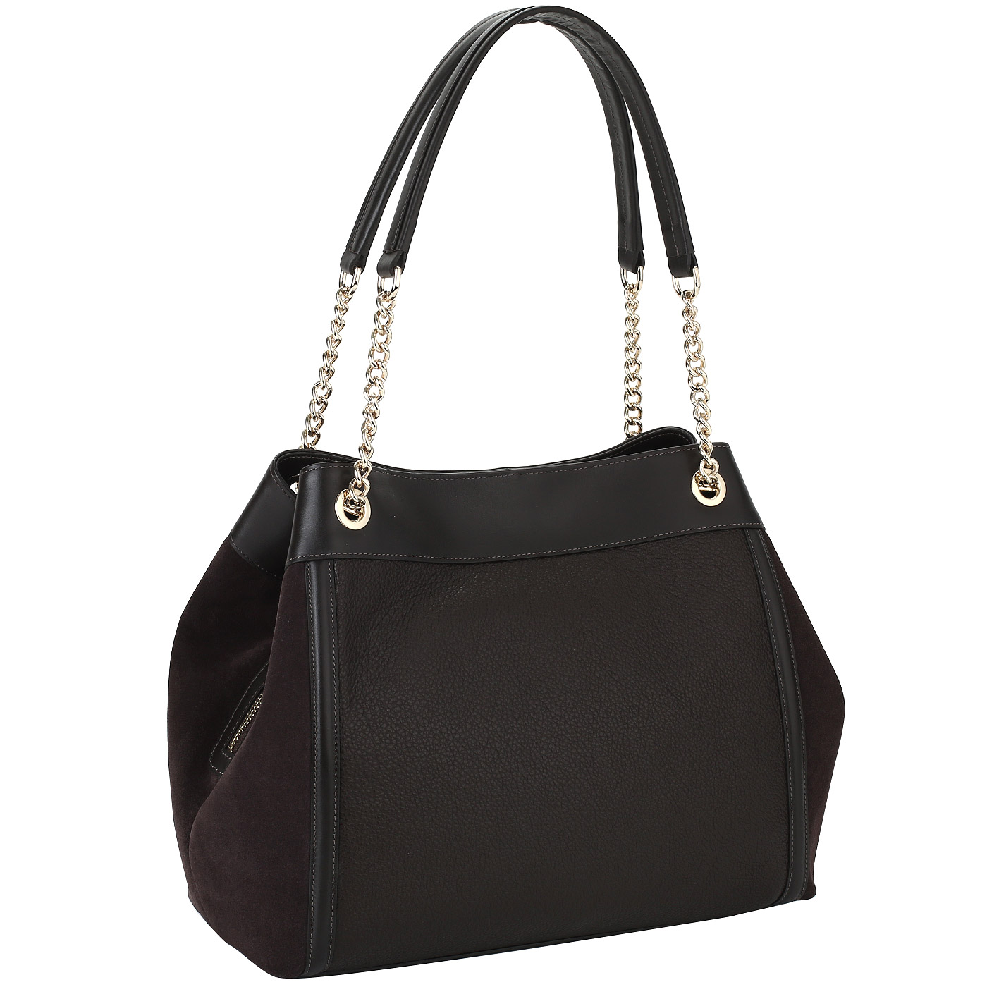 Мягкая комбинированная сумка Aurelli 