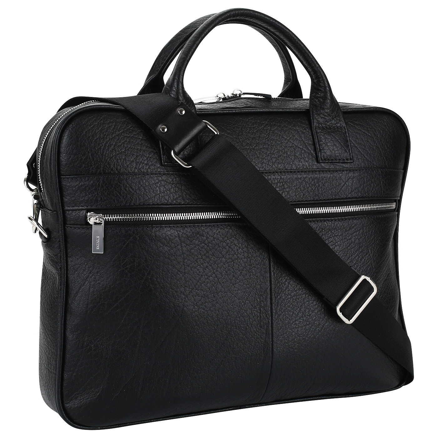 Деловая сумка из кожи Stevens 