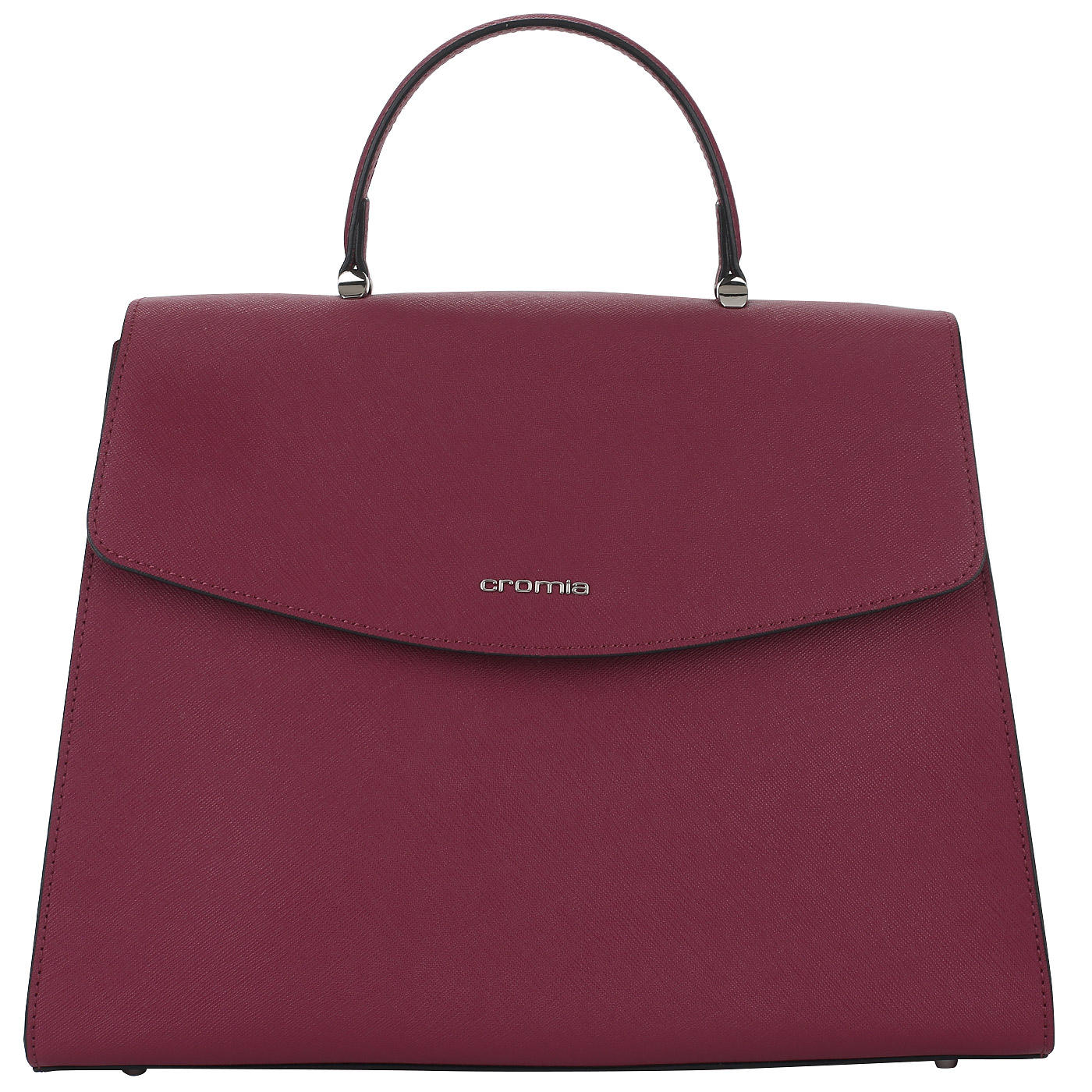 Cromia Сафьяновая сумка с откидным клапаном