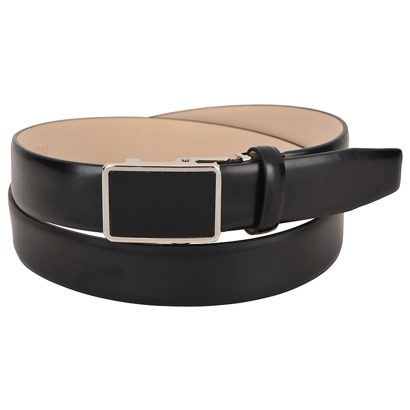 Anthoni Crown Ремень, кожа, черный