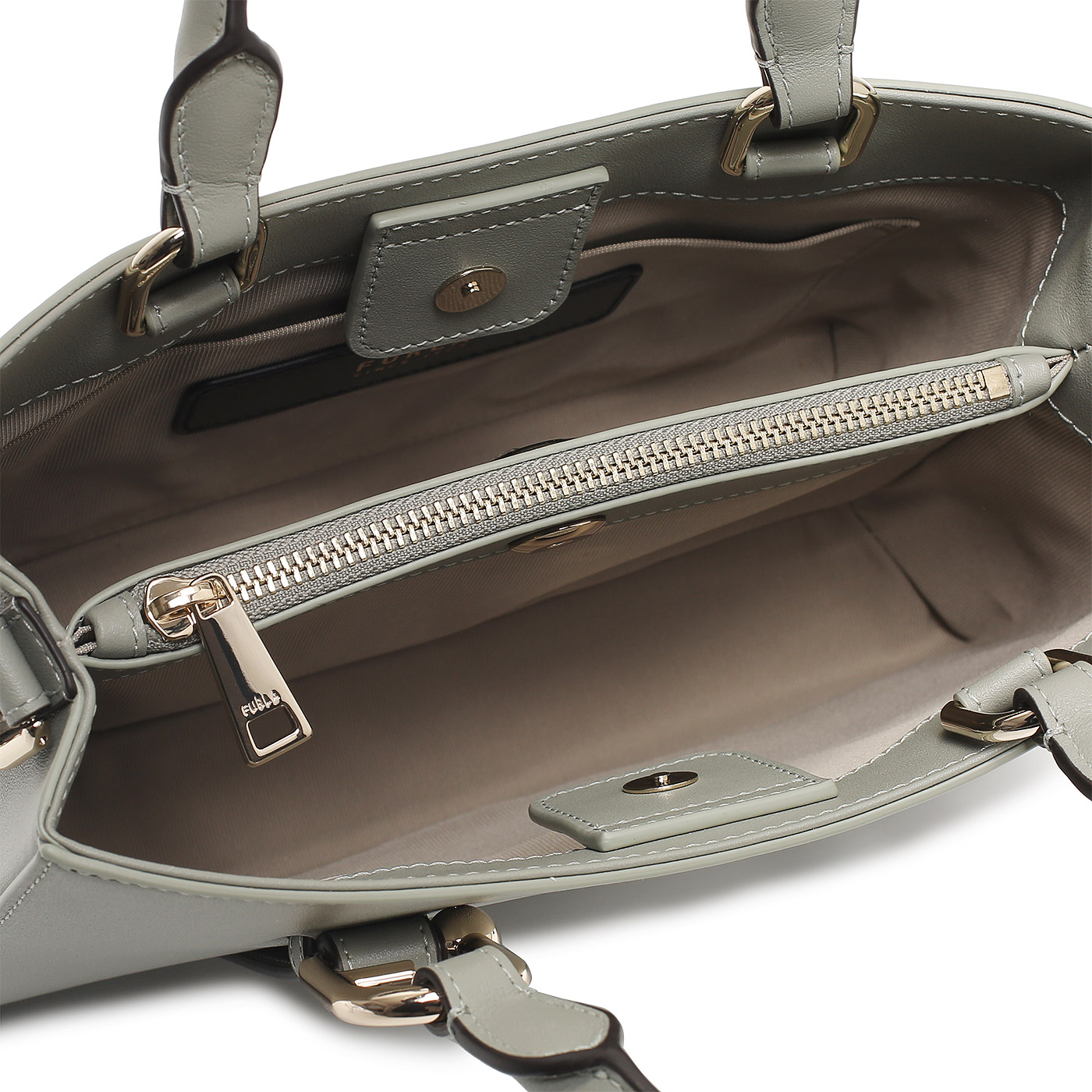 Кожаная сумка Furla Nuvola