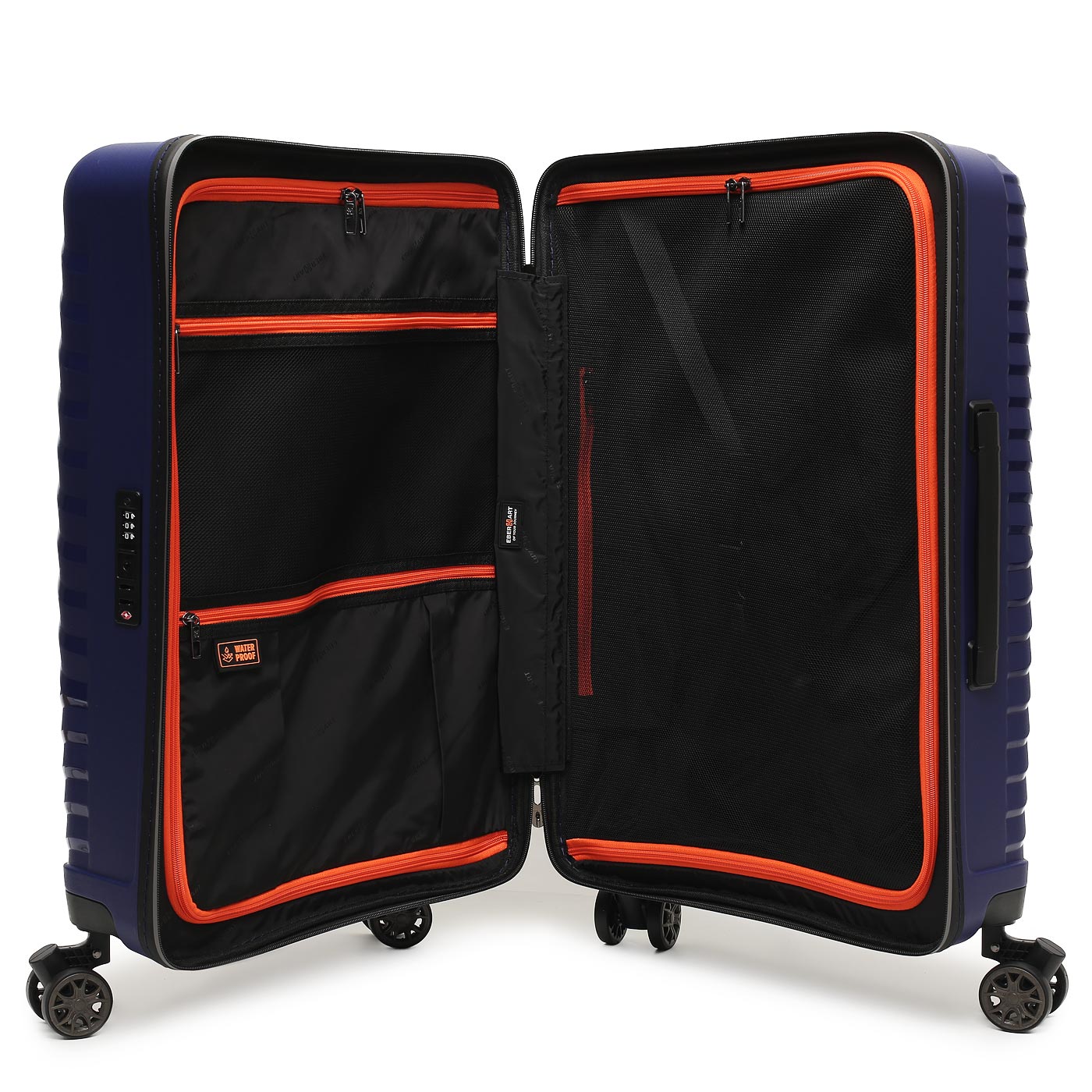 Чемодан большой L из полипропилена Eberhart Majestic 2.0