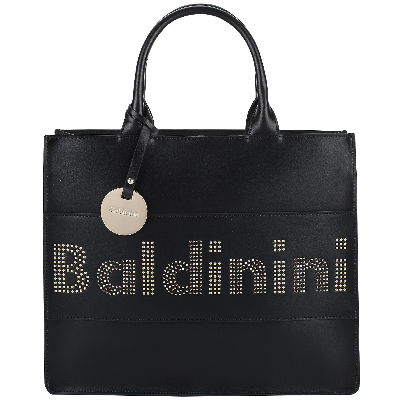 Черная сумка с декором Baldinini Clara G83PWG280052_black ...